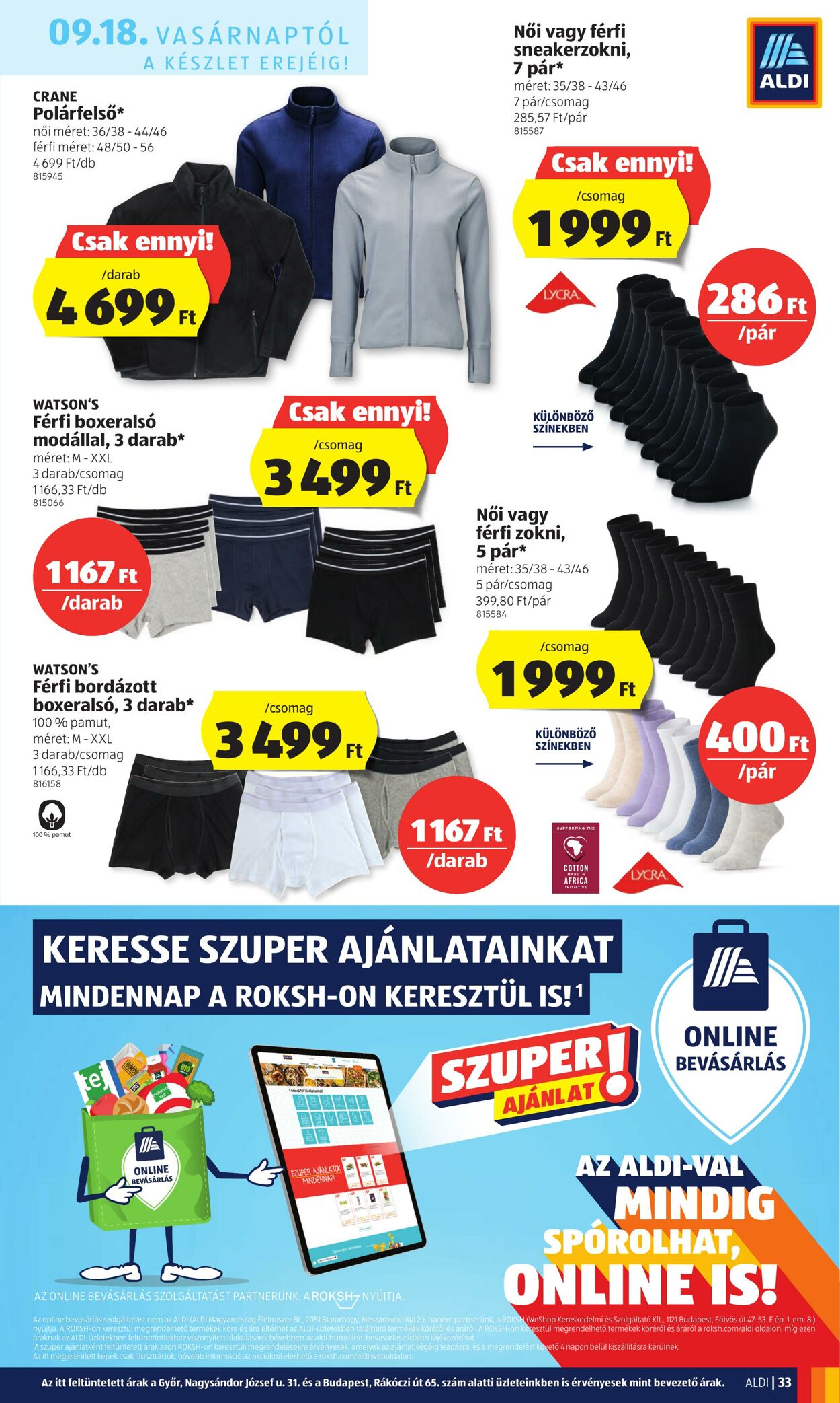 Flyer Aldi 15.09.2022 - 21.09.2022