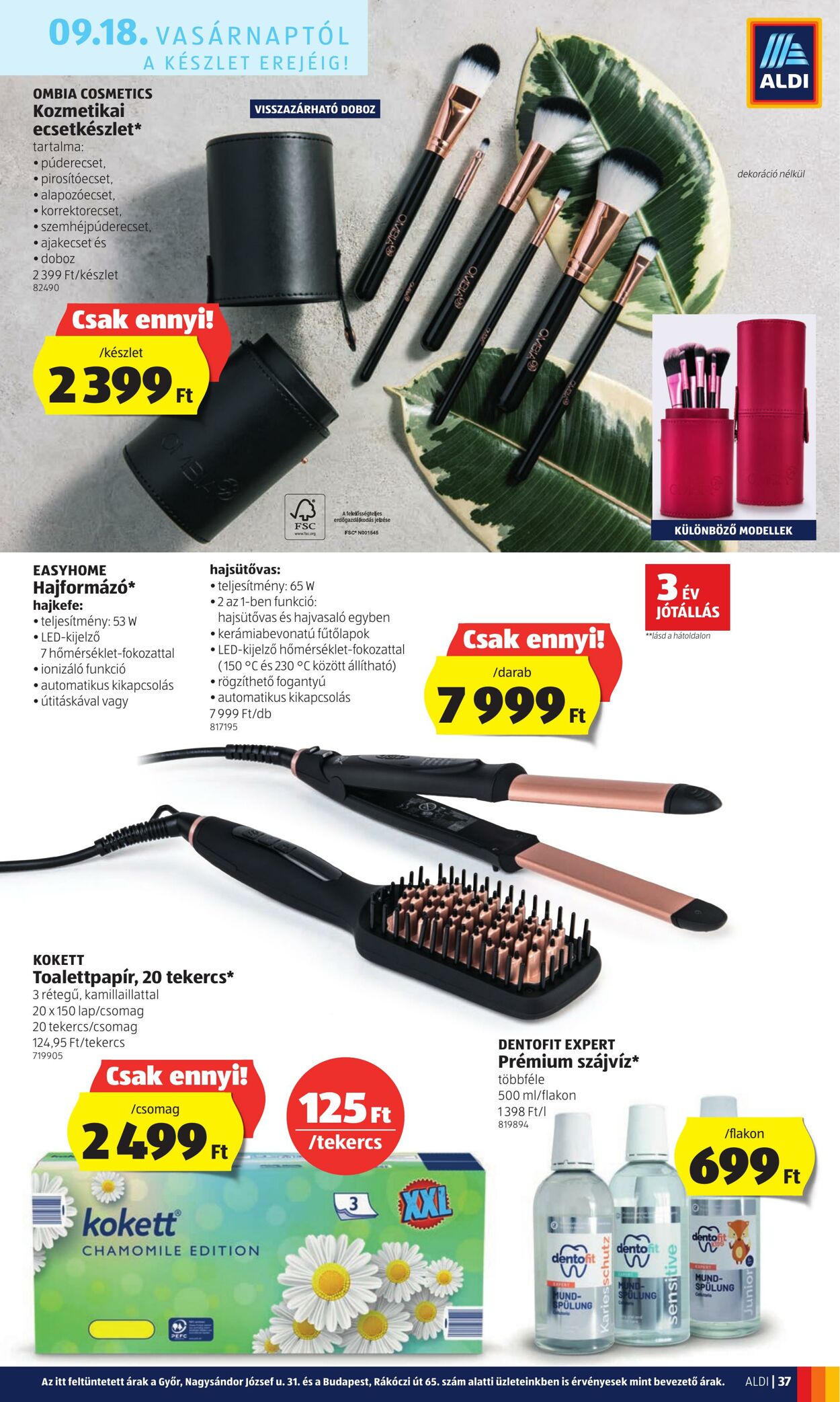 Flyer Aldi 15.09.2022 - 21.09.2022