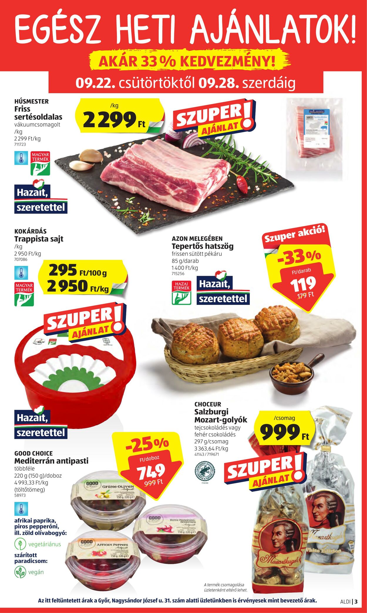 Flyer Aldi 22.09.2022 - 28.09.2022