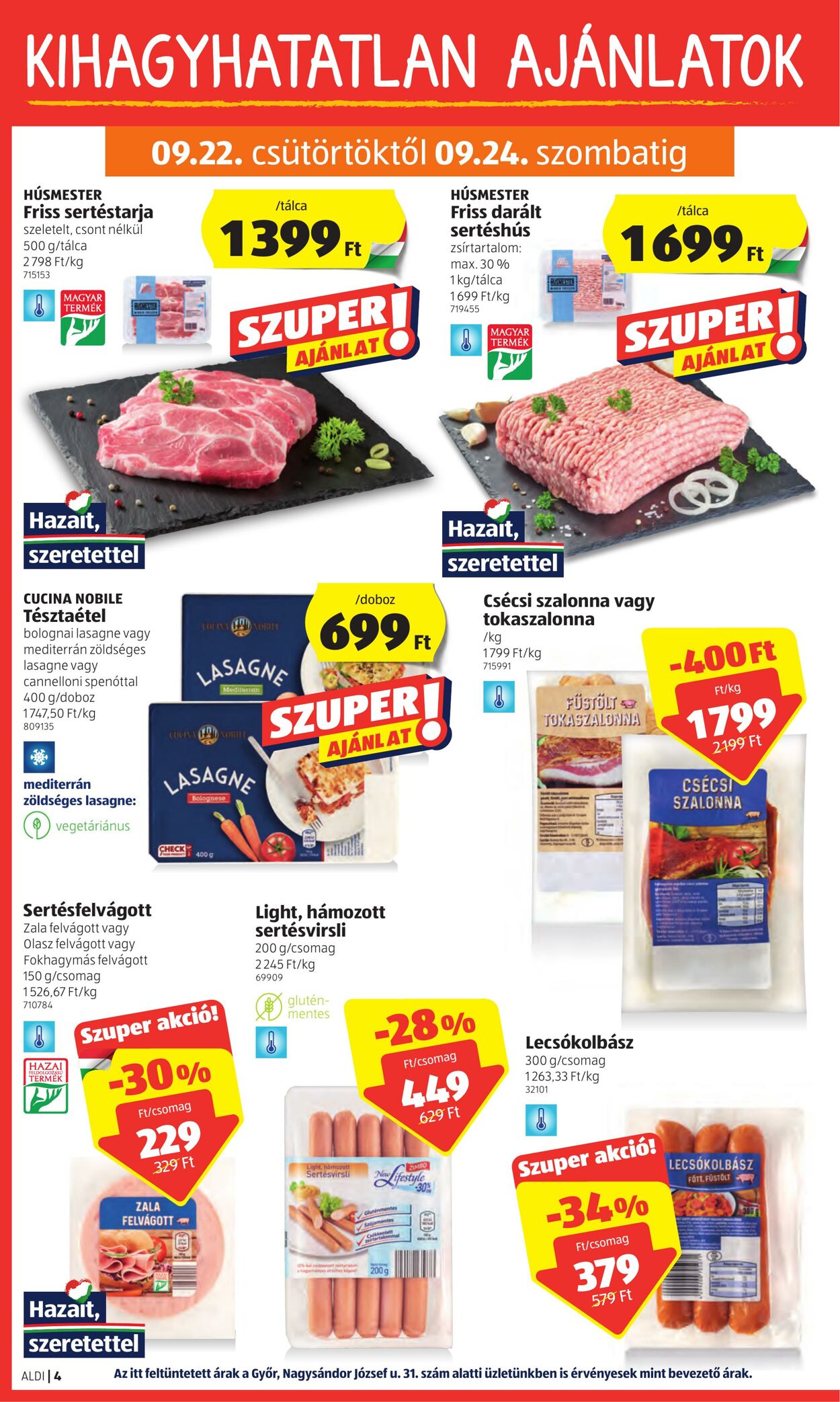 Flyer Aldi 22.09.2022 - 28.09.2022