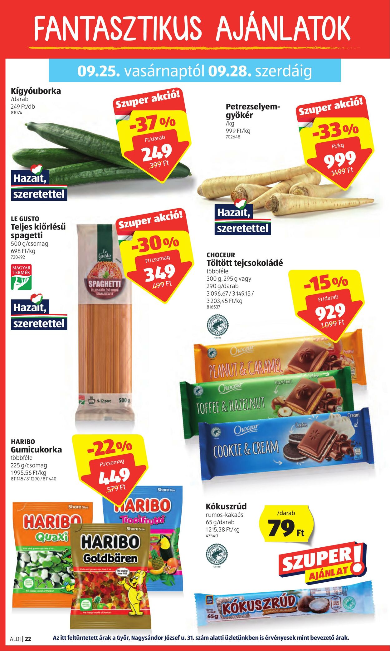 Flyer Aldi 22.09.2022 - 28.09.2022