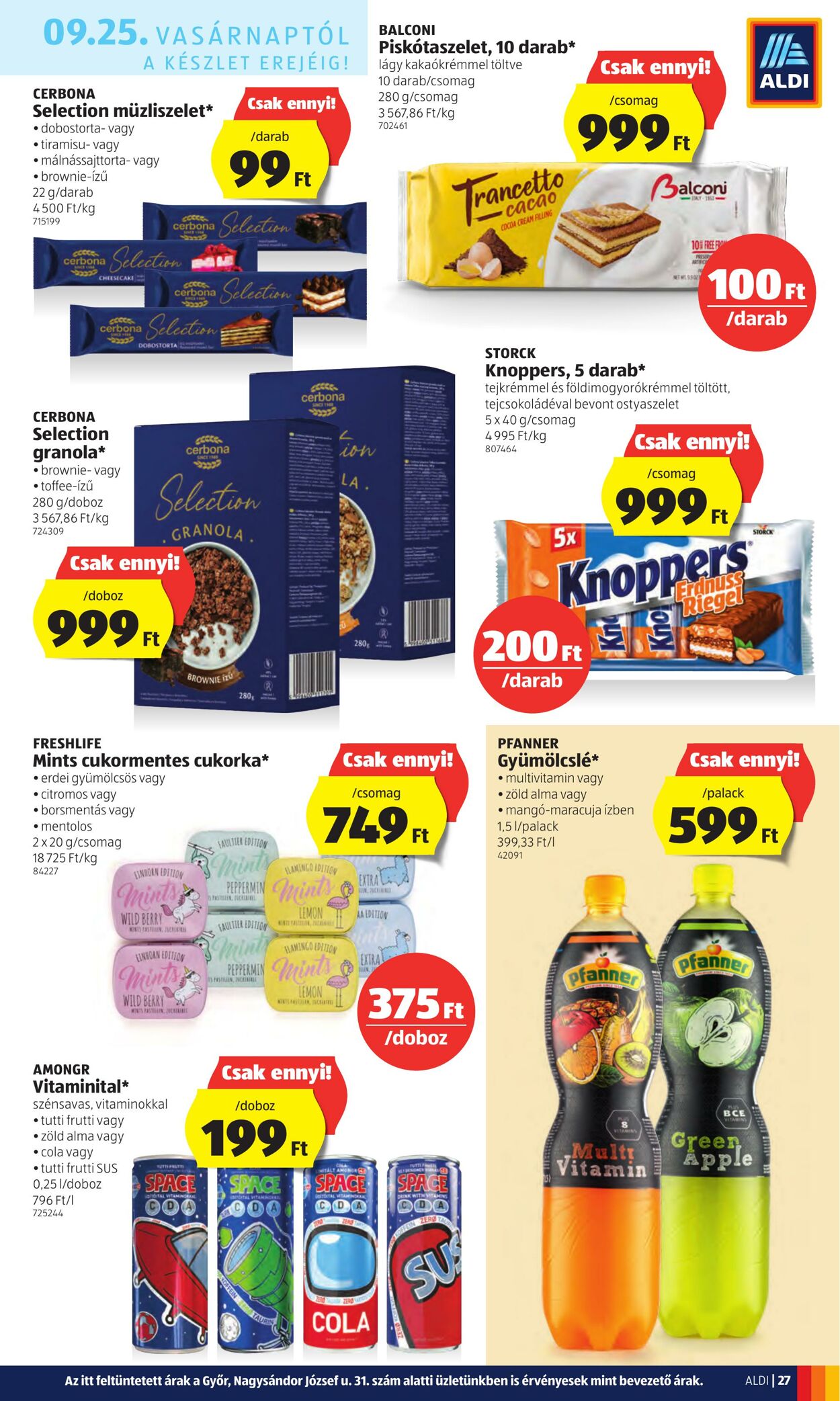 Flyer Aldi 22.09.2022 - 28.09.2022