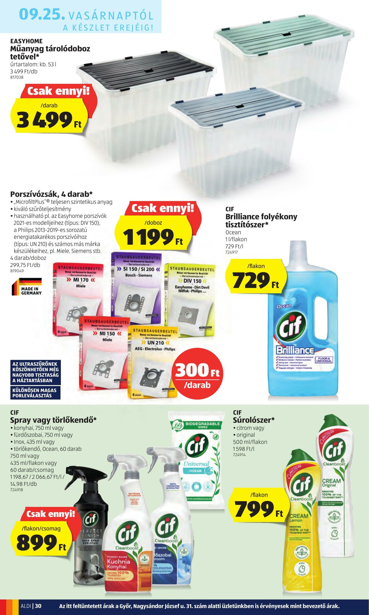 Flyer Aldi 22.09.2022 - 28.09.2022