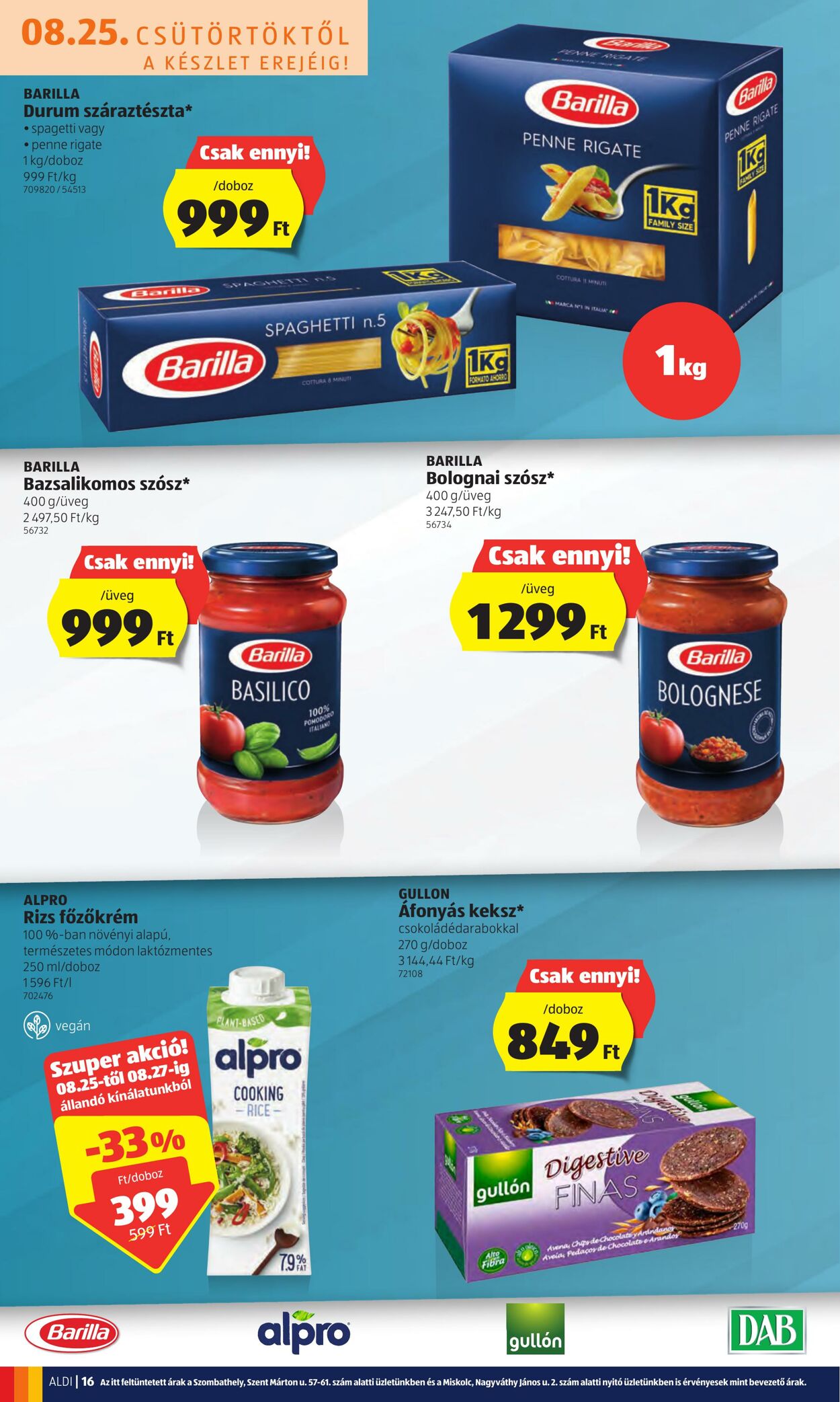 Flyer Aldi 25.08.2022 - 31.08.2022