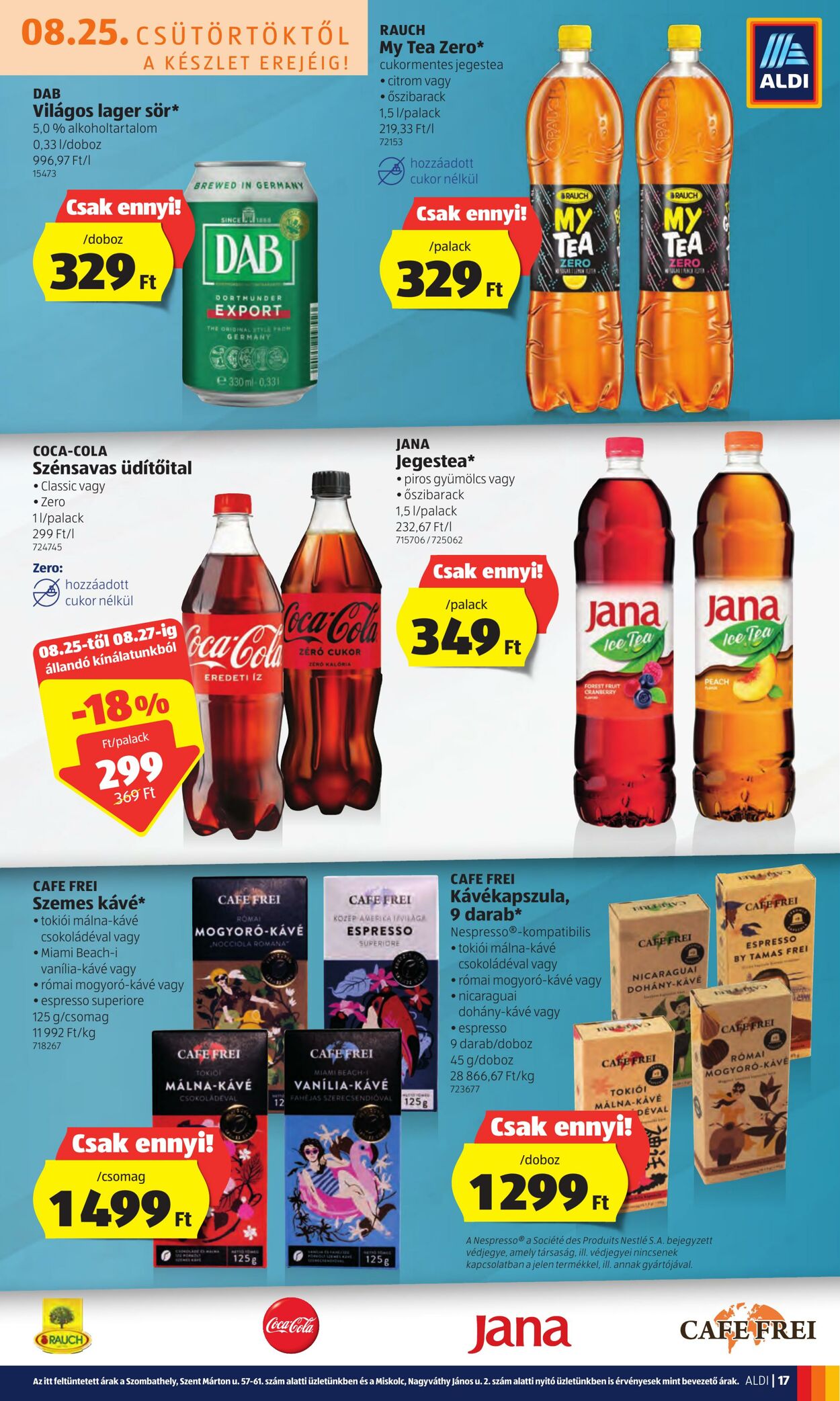 Flyer Aldi 25.08.2022 - 31.08.2022