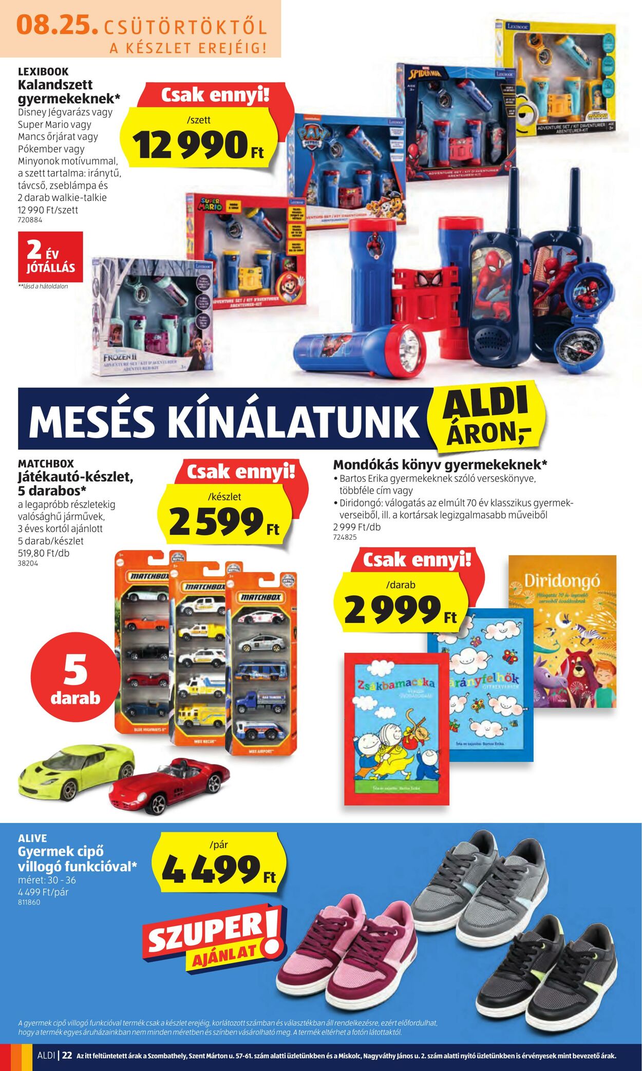 Flyer Aldi 25.08.2022 - 31.08.2022