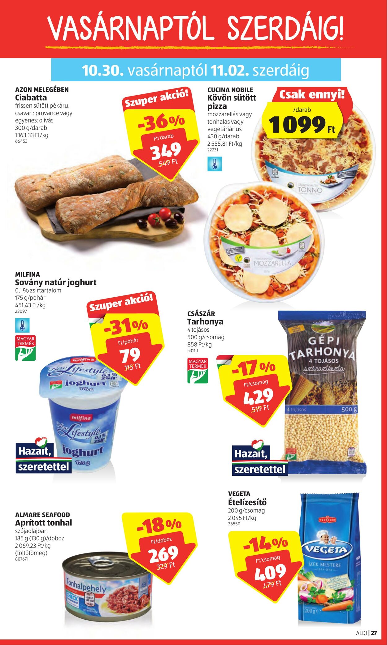 Flyer Aldi 27.10.2022 - 02.11.2022