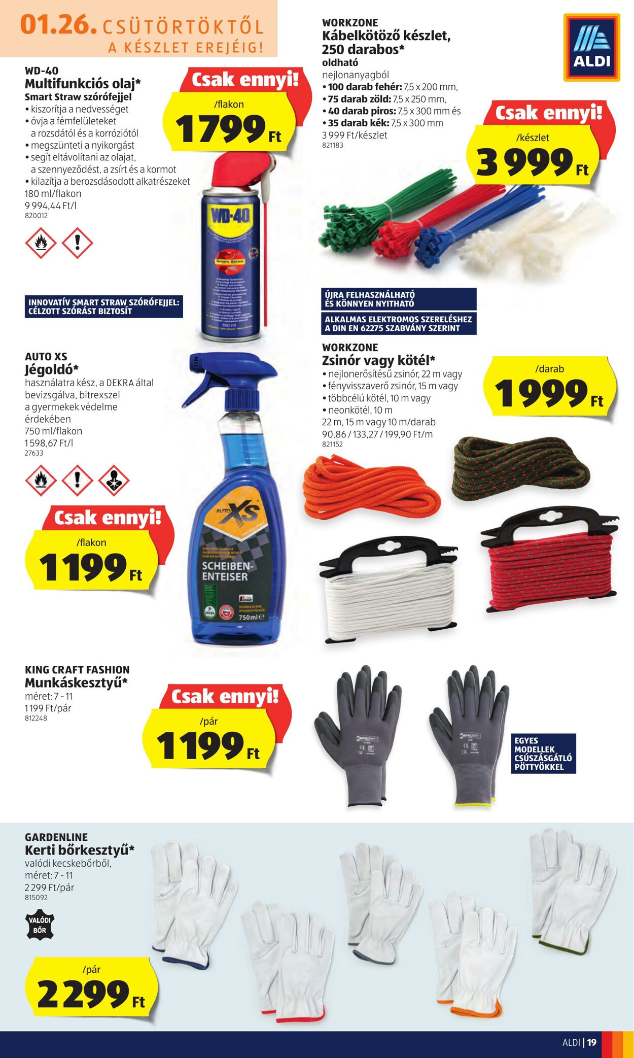 Flyer Aldi 26.01.2023 - 01.02.2023