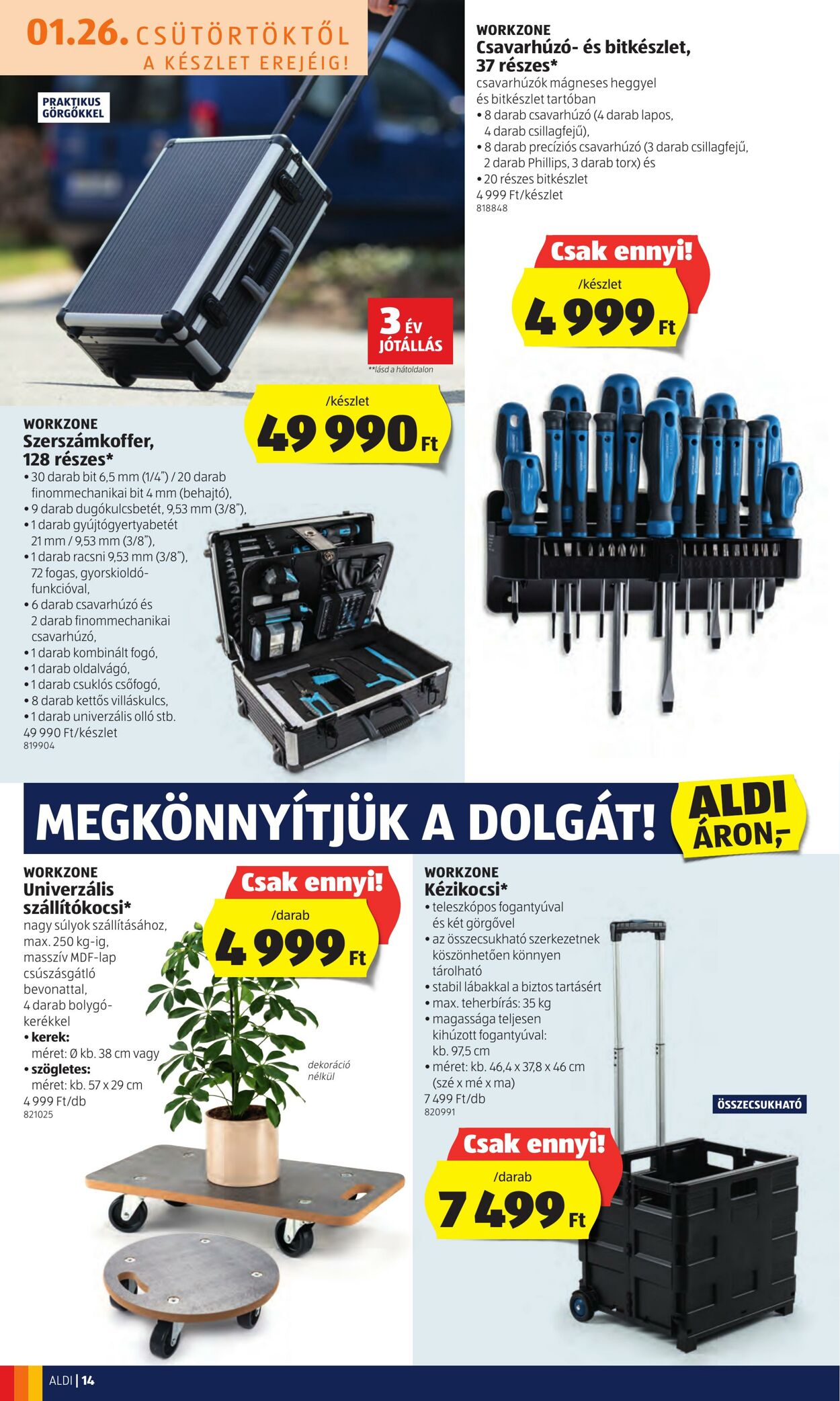 Flyer Aldi 26.01.2023 - 01.02.2023