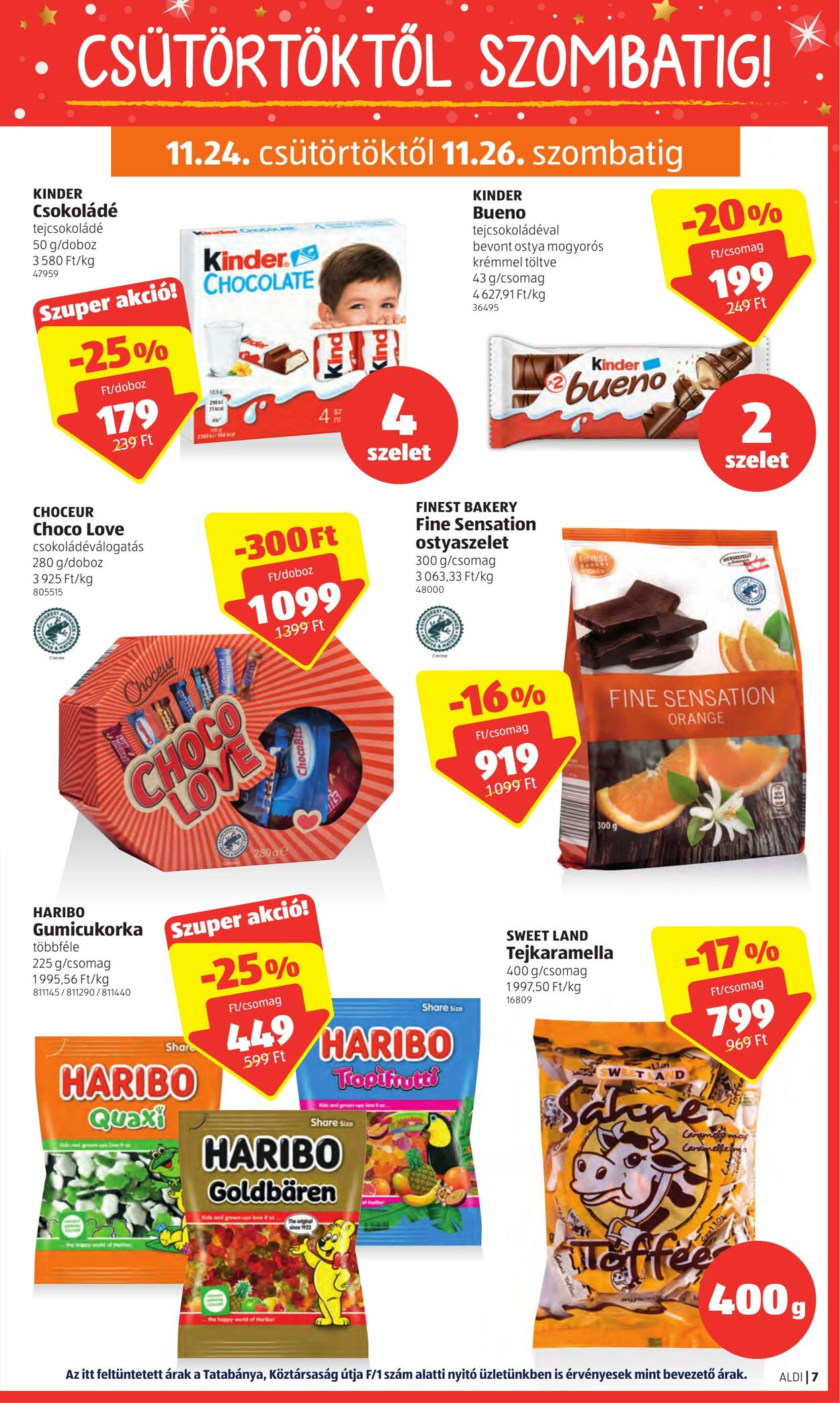 Flyer Aldi 24.11.2022 - 30.11.2022