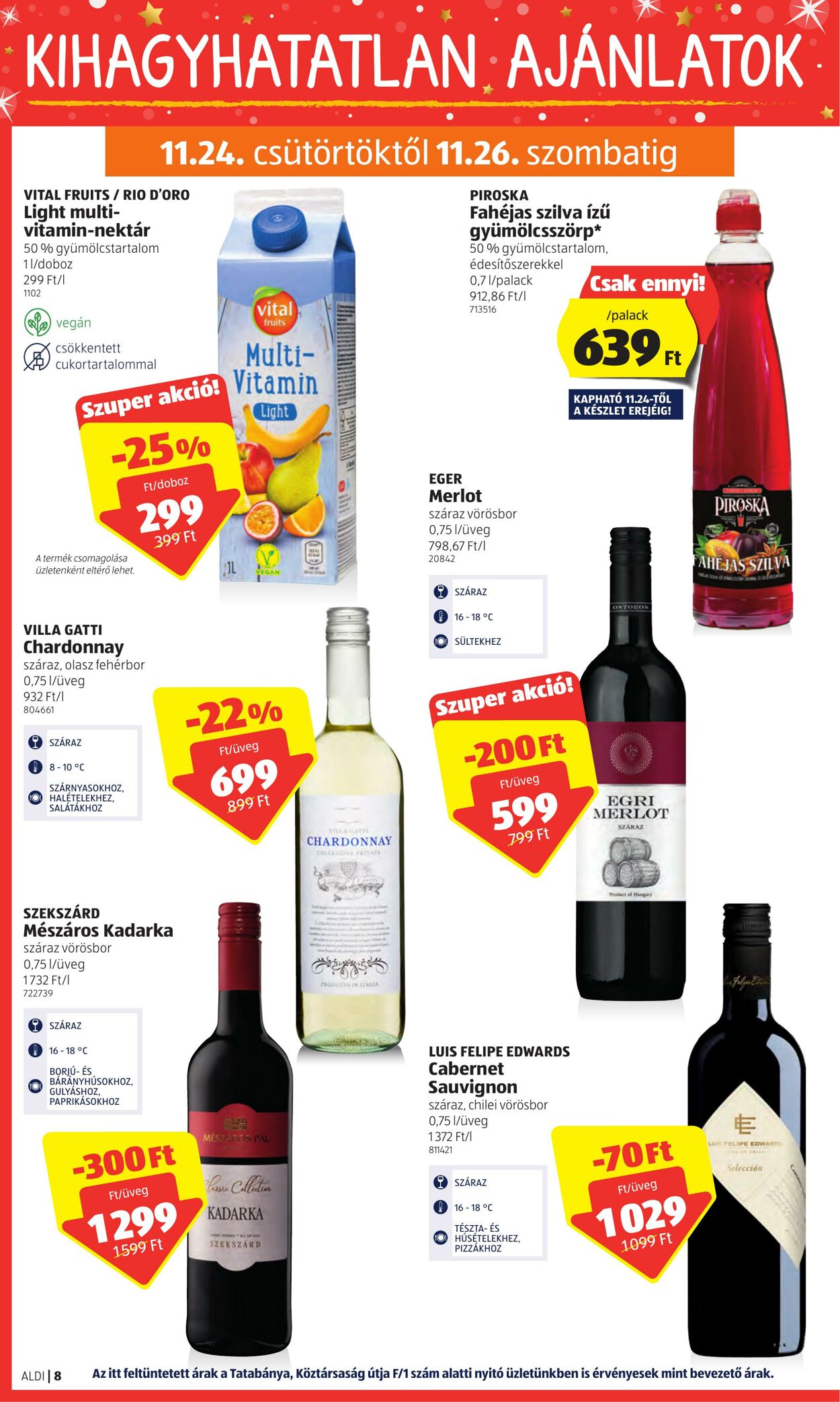 Flyer Aldi 24.11.2022 - 30.11.2022