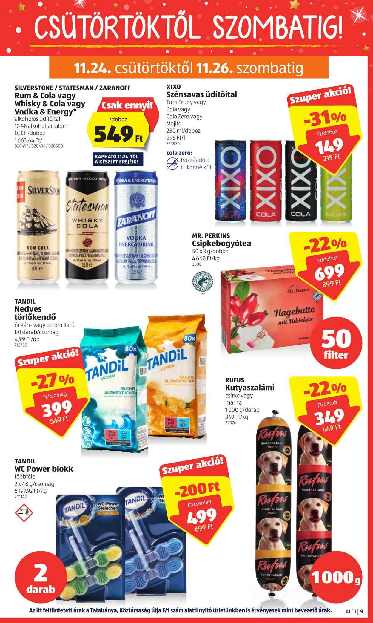 Flyer Aldi 24.11.2022 - 30.11.2022