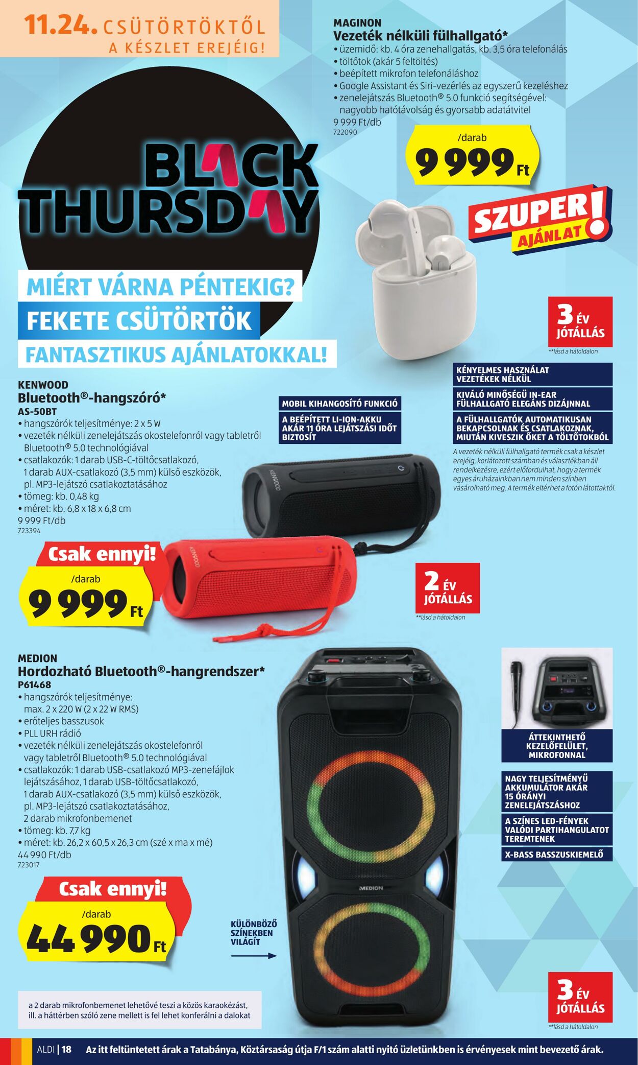 Flyer Aldi 24.11.2022 - 30.11.2022