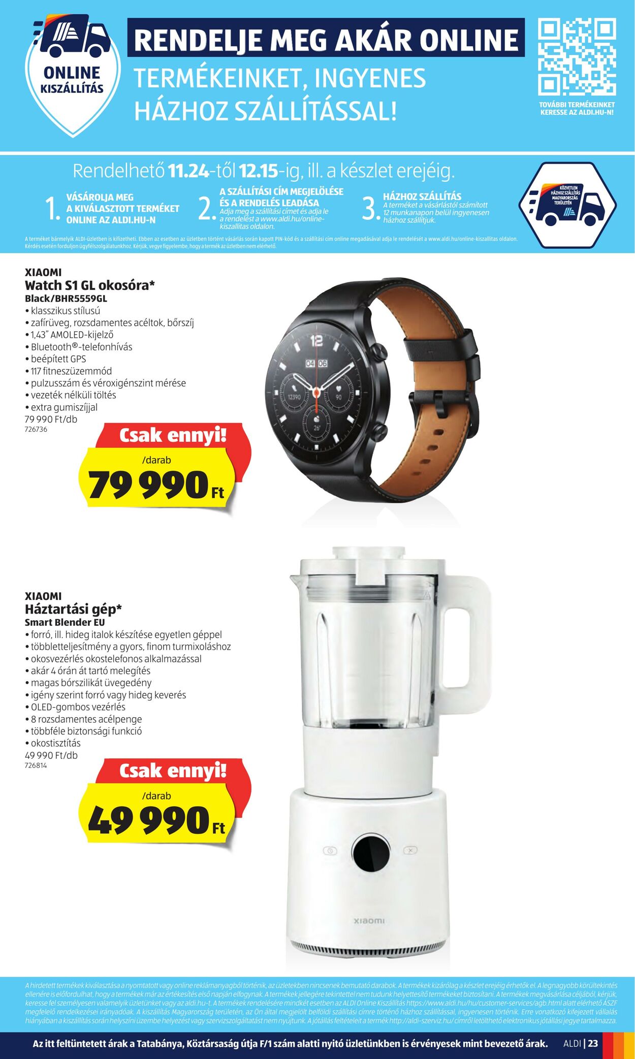 Flyer Aldi 24.11.2022 - 30.11.2022