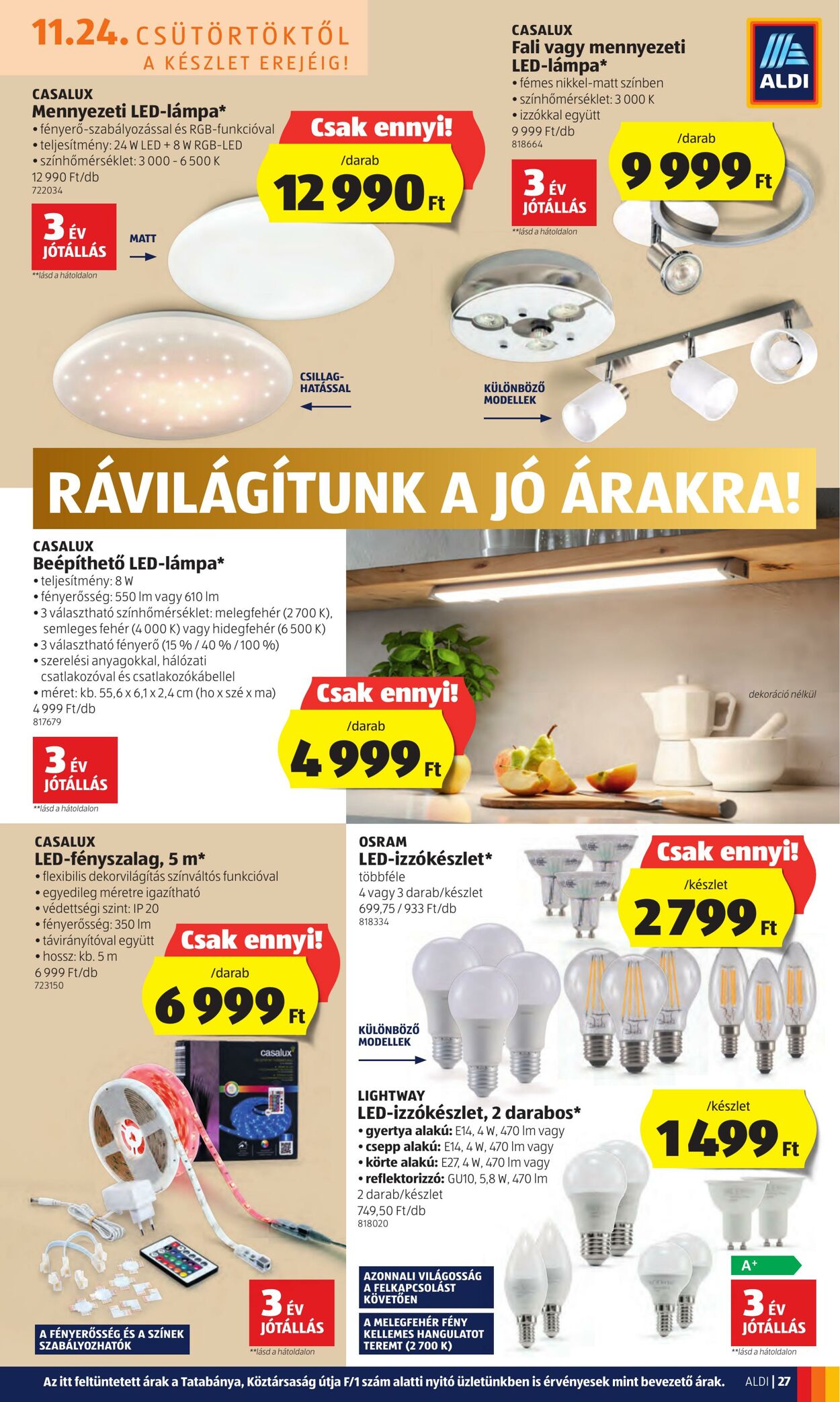 Flyer Aldi 24.11.2022 - 30.11.2022