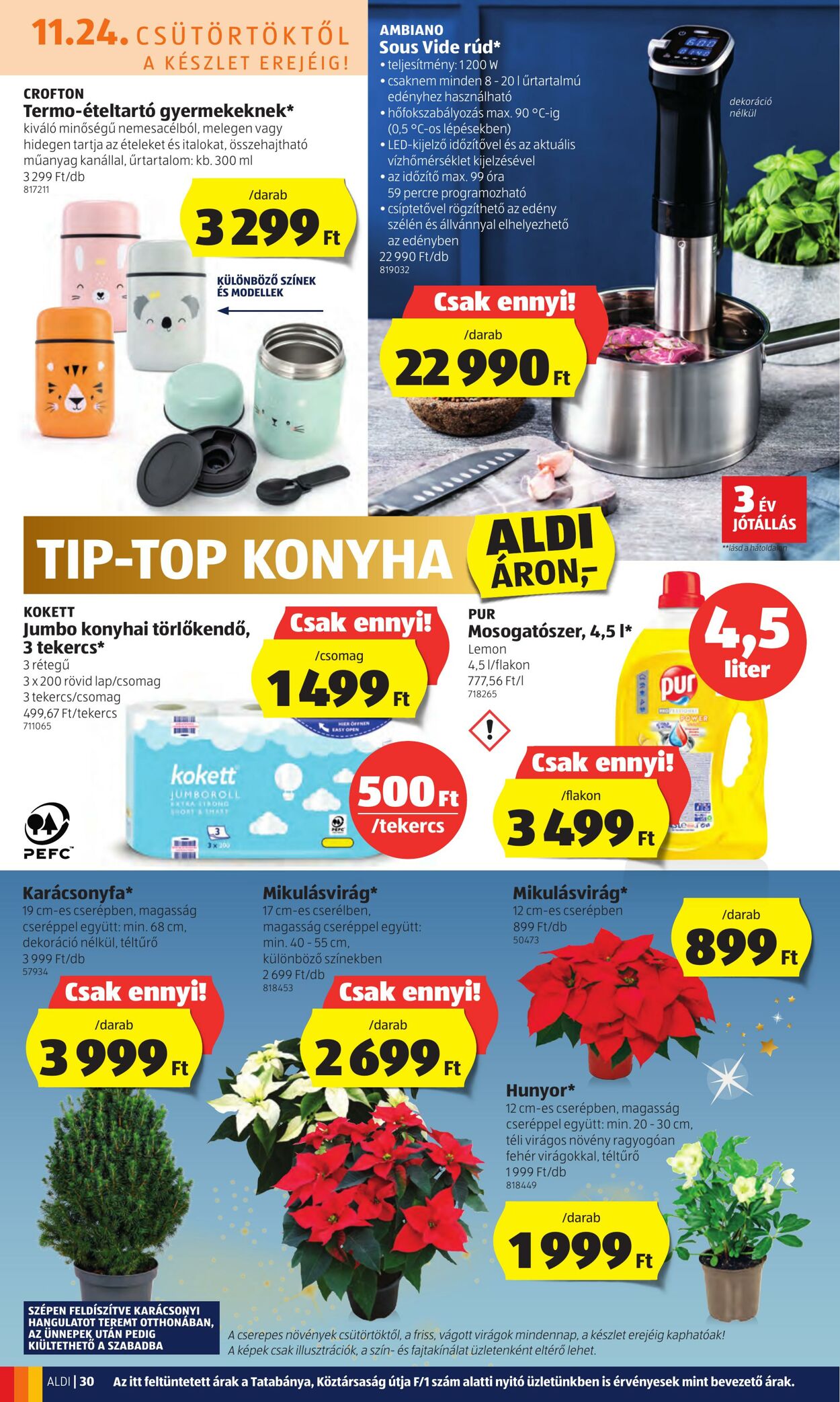 Flyer Aldi 24.11.2022 - 30.11.2022