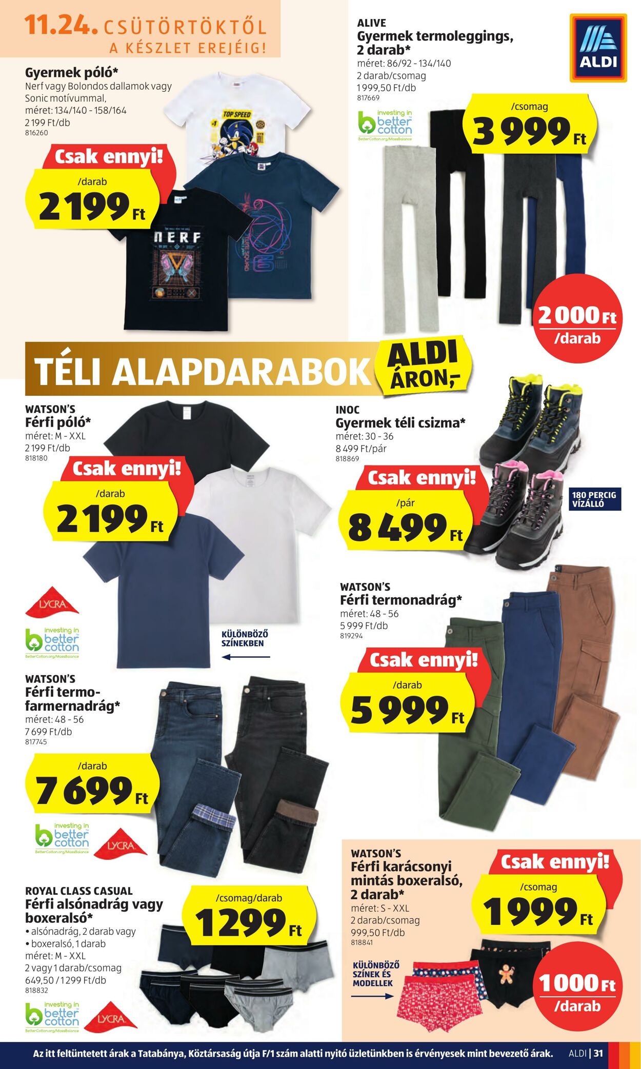 Flyer Aldi 24.11.2022 - 30.11.2022