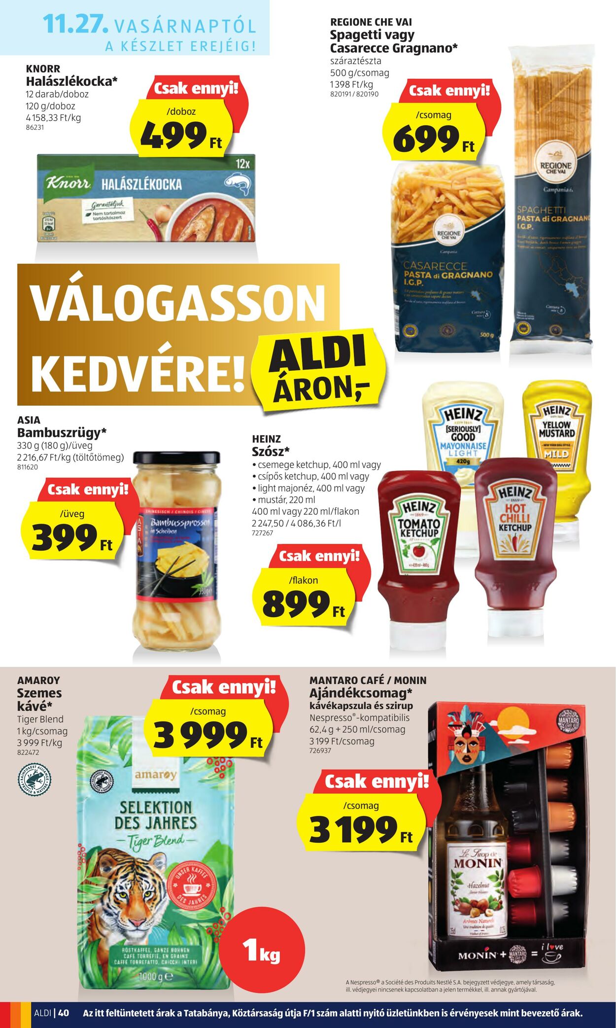 Flyer Aldi 24.11.2022 - 30.11.2022