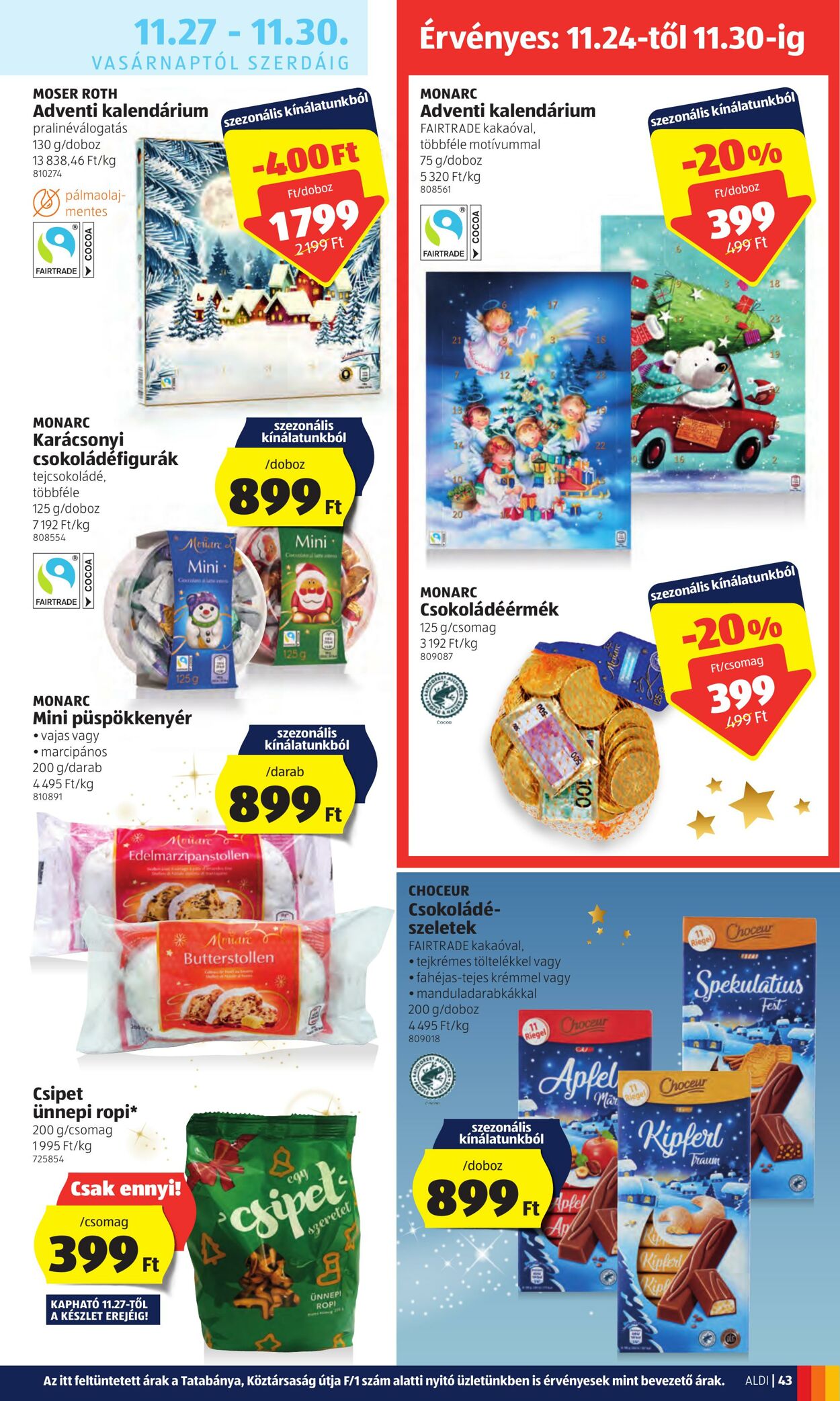 Flyer Aldi 24.11.2022 - 30.11.2022