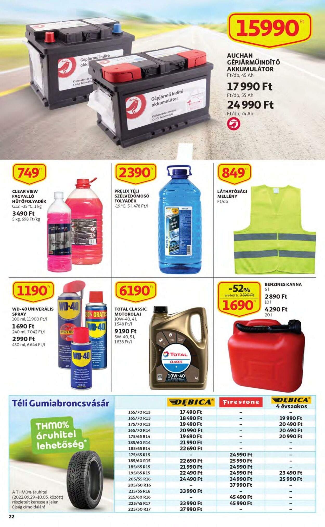 Flyer Auchan 29.09.2022 - 12.10.2022