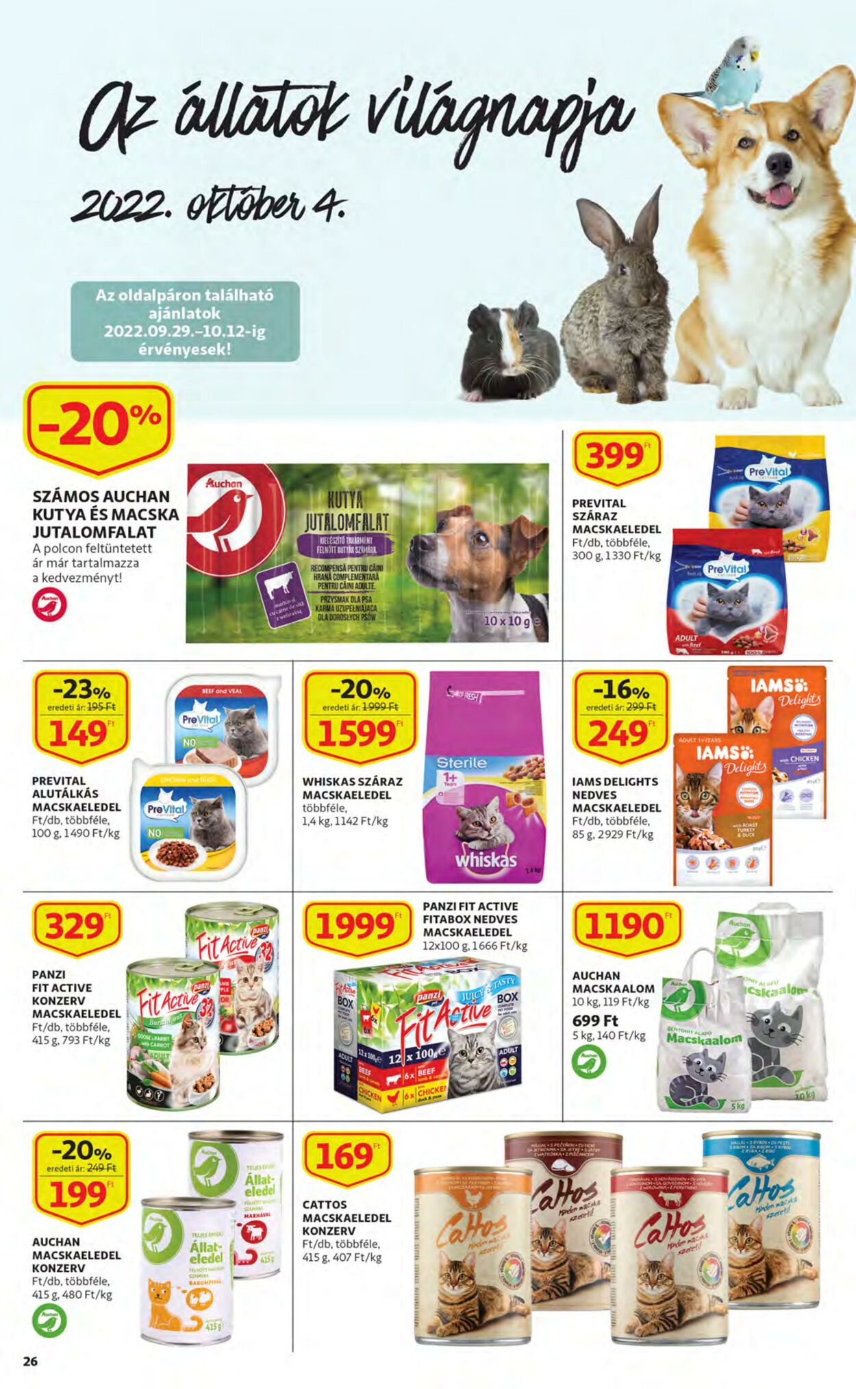 Flyer Auchan 29.09.2022 - 12.10.2022