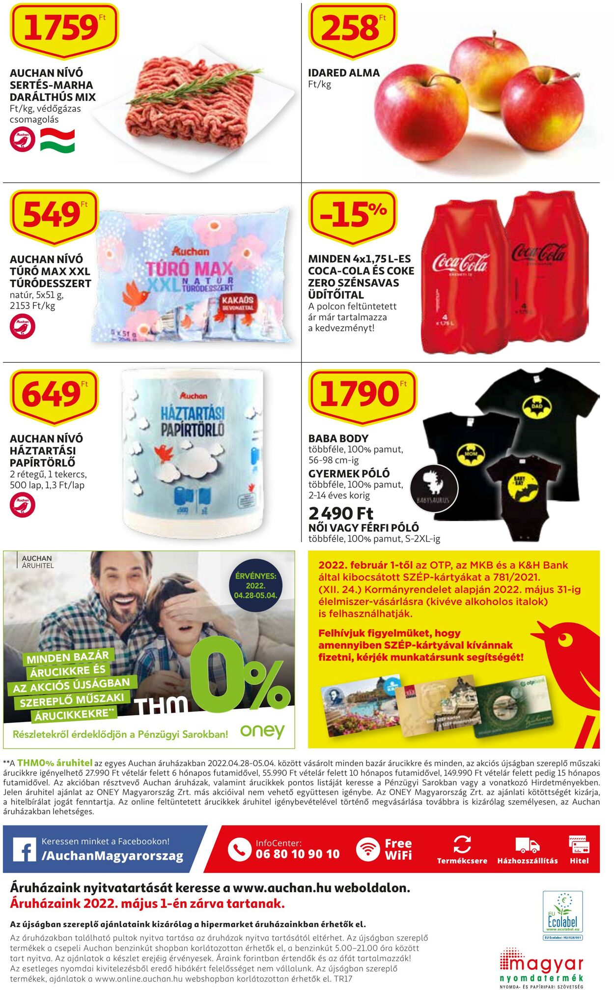 Flyer Auchan 28.04.2022 - 04.05.2022