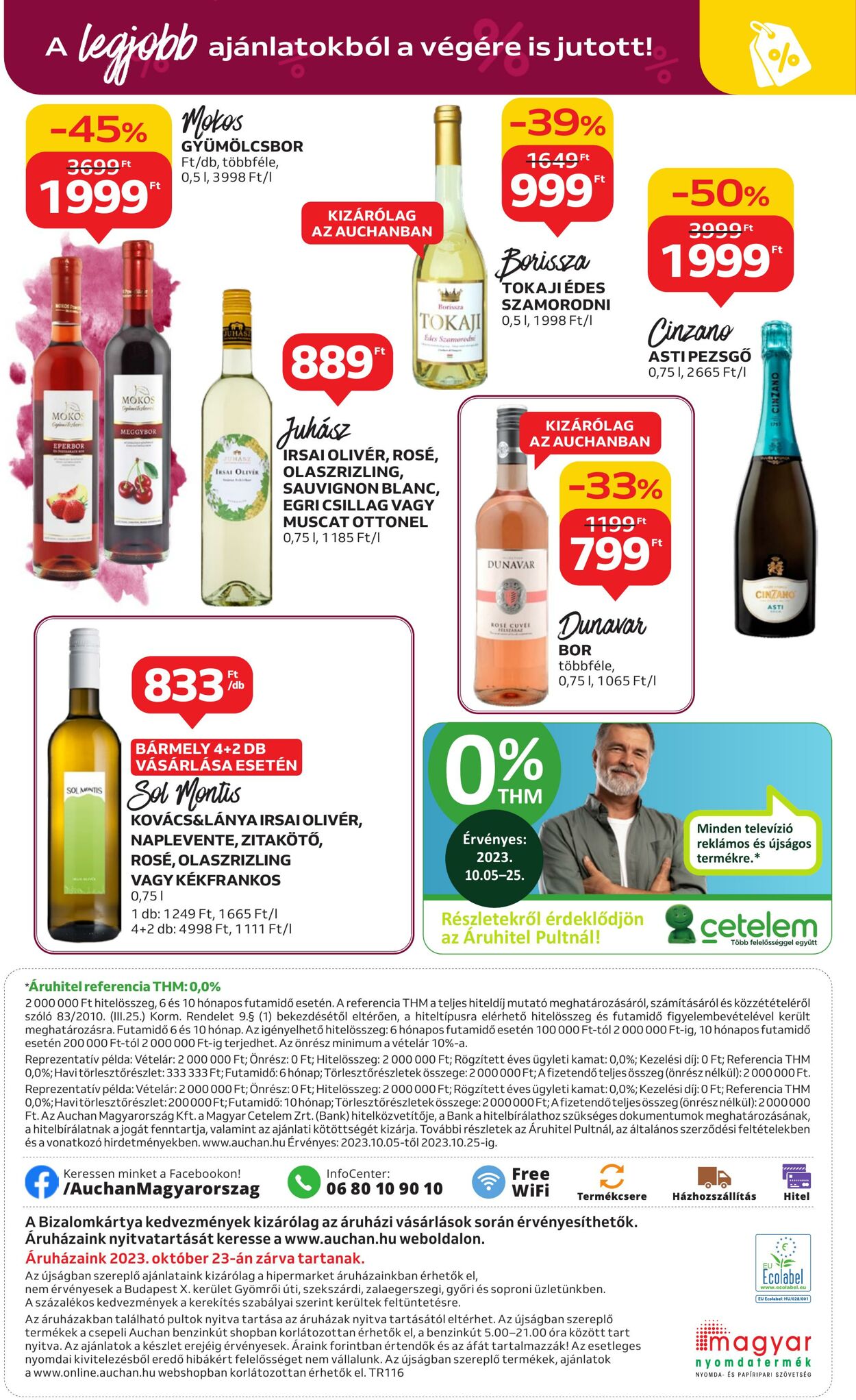 Flyer Auchan 05.10.2023 - 25.10.2023