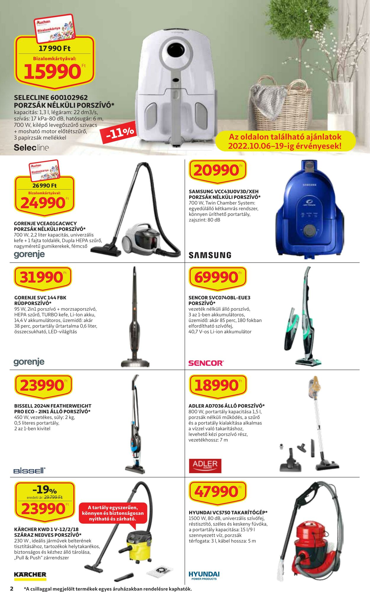 Flyer Auchan 06.10.2022 - 19.10.2022