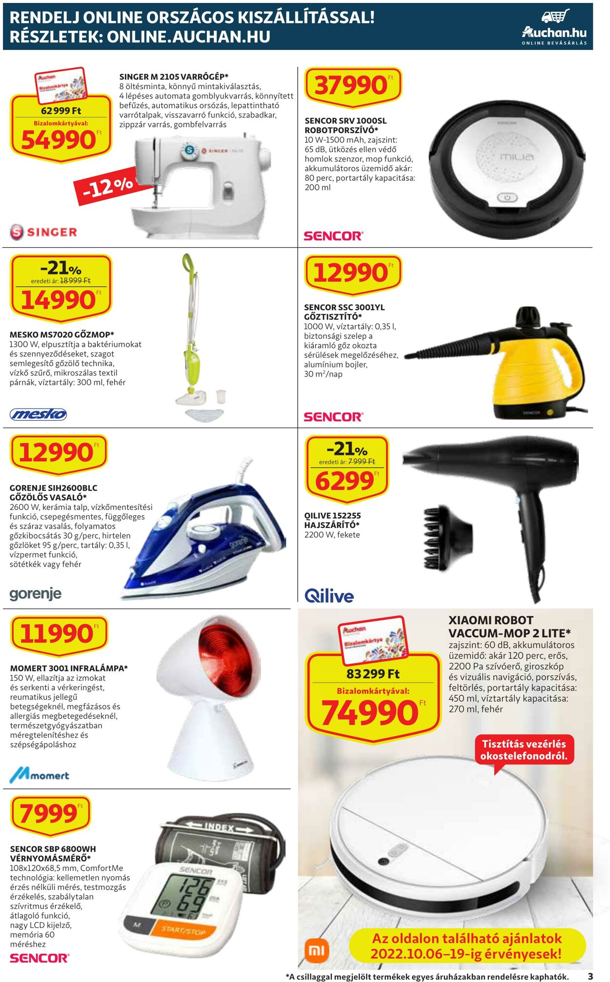 Flyer Auchan 06.10.2022 - 19.10.2022