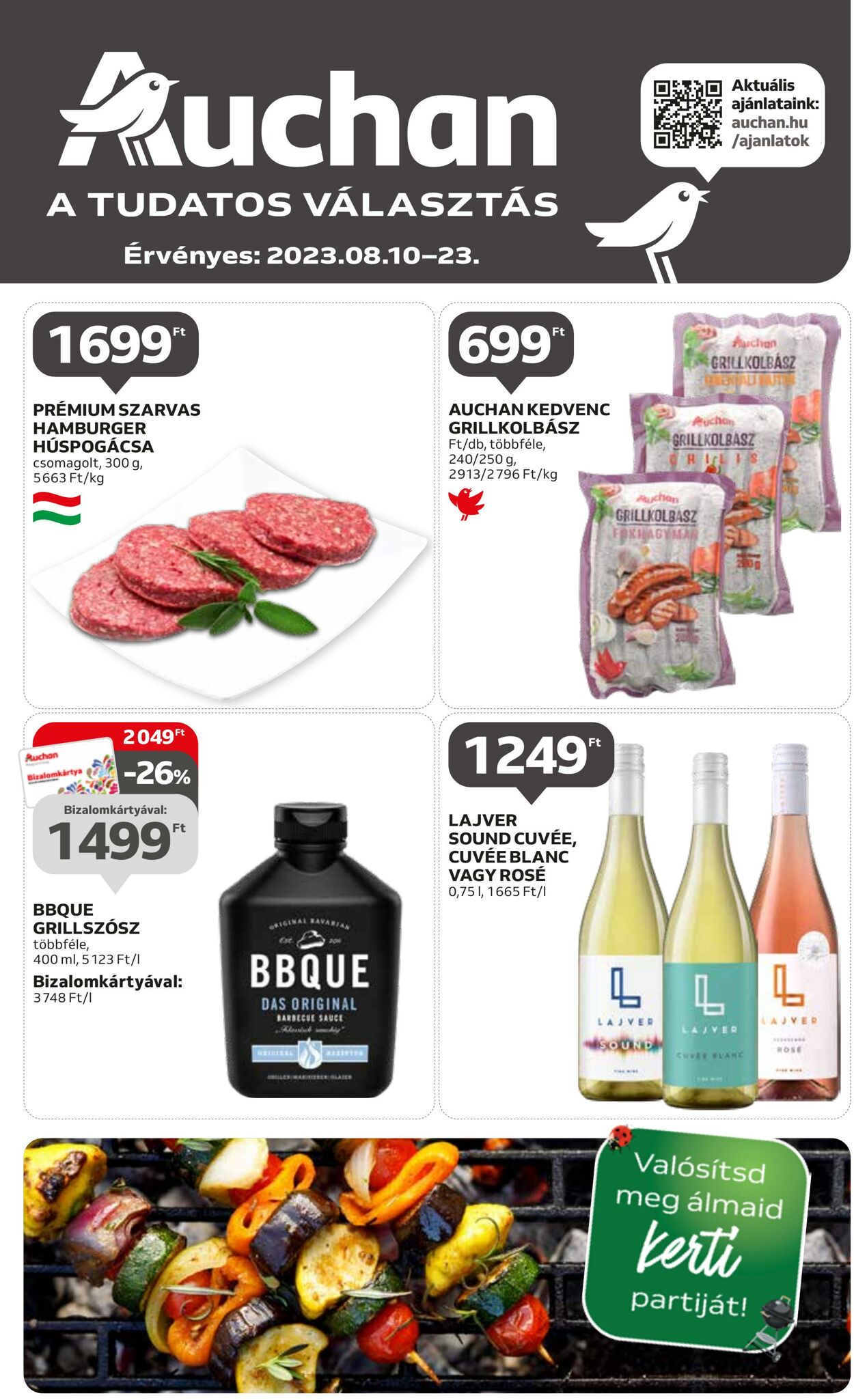 Flyer Auchan 10.08.2023 - 23.08.2023