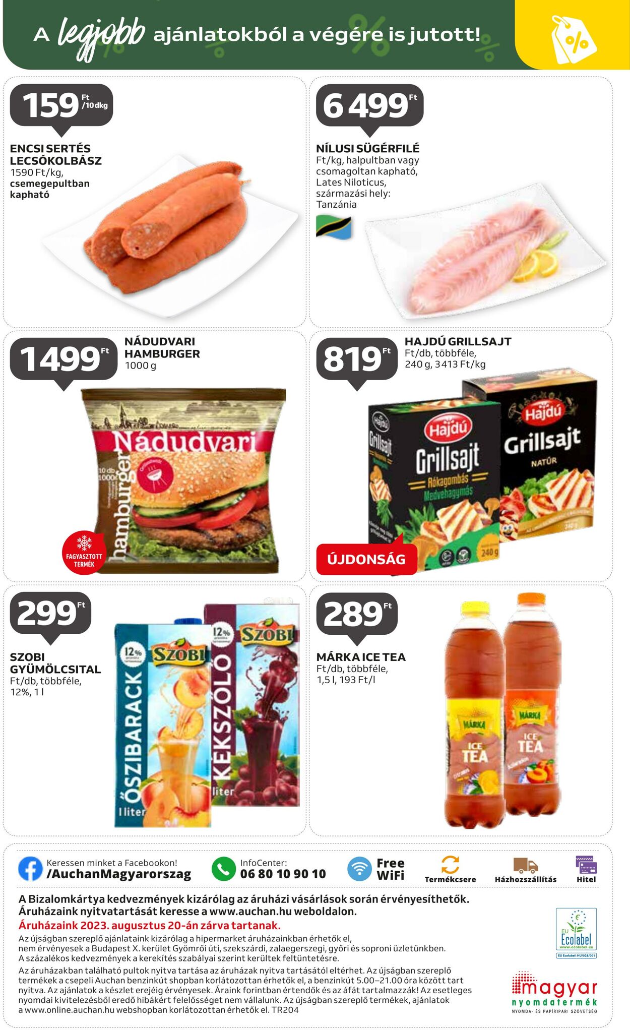 Flyer Auchan 10.08.2023 - 23.08.2023