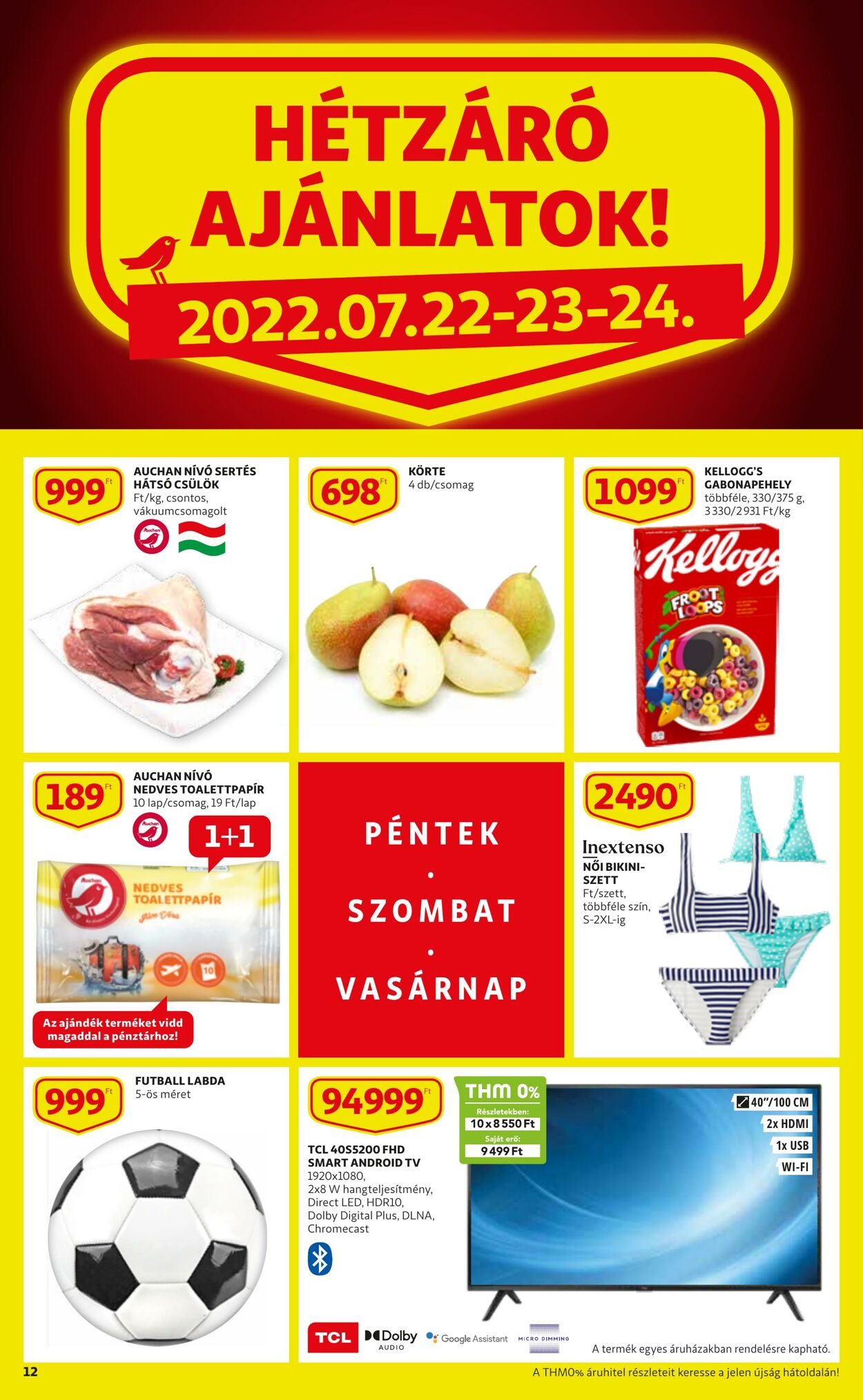Flyer Auchan 21.07.2022 - 27.07.2022