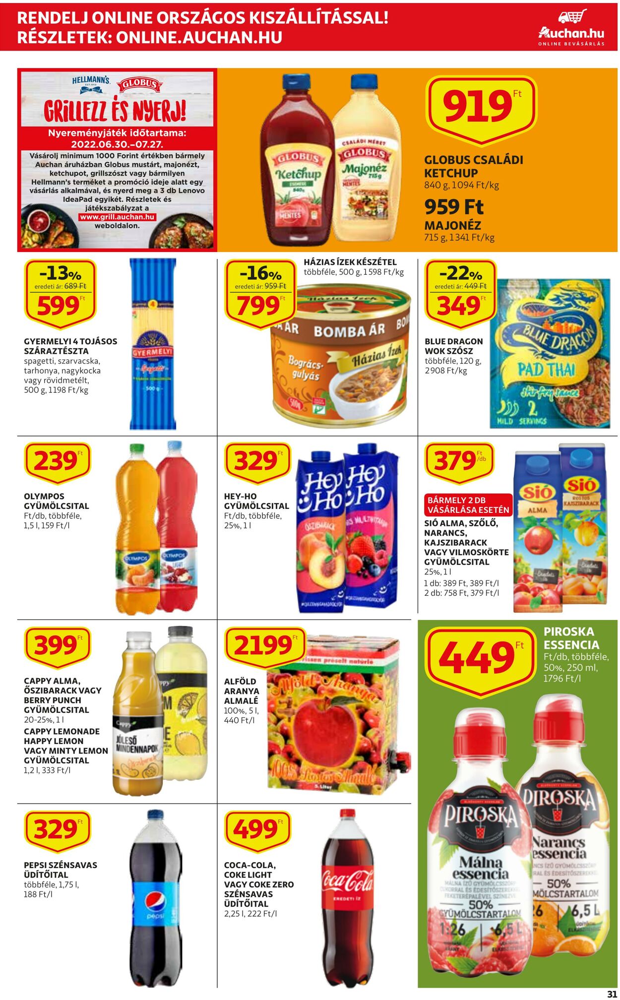 Flyer Auchan 21.07.2022 - 27.07.2022