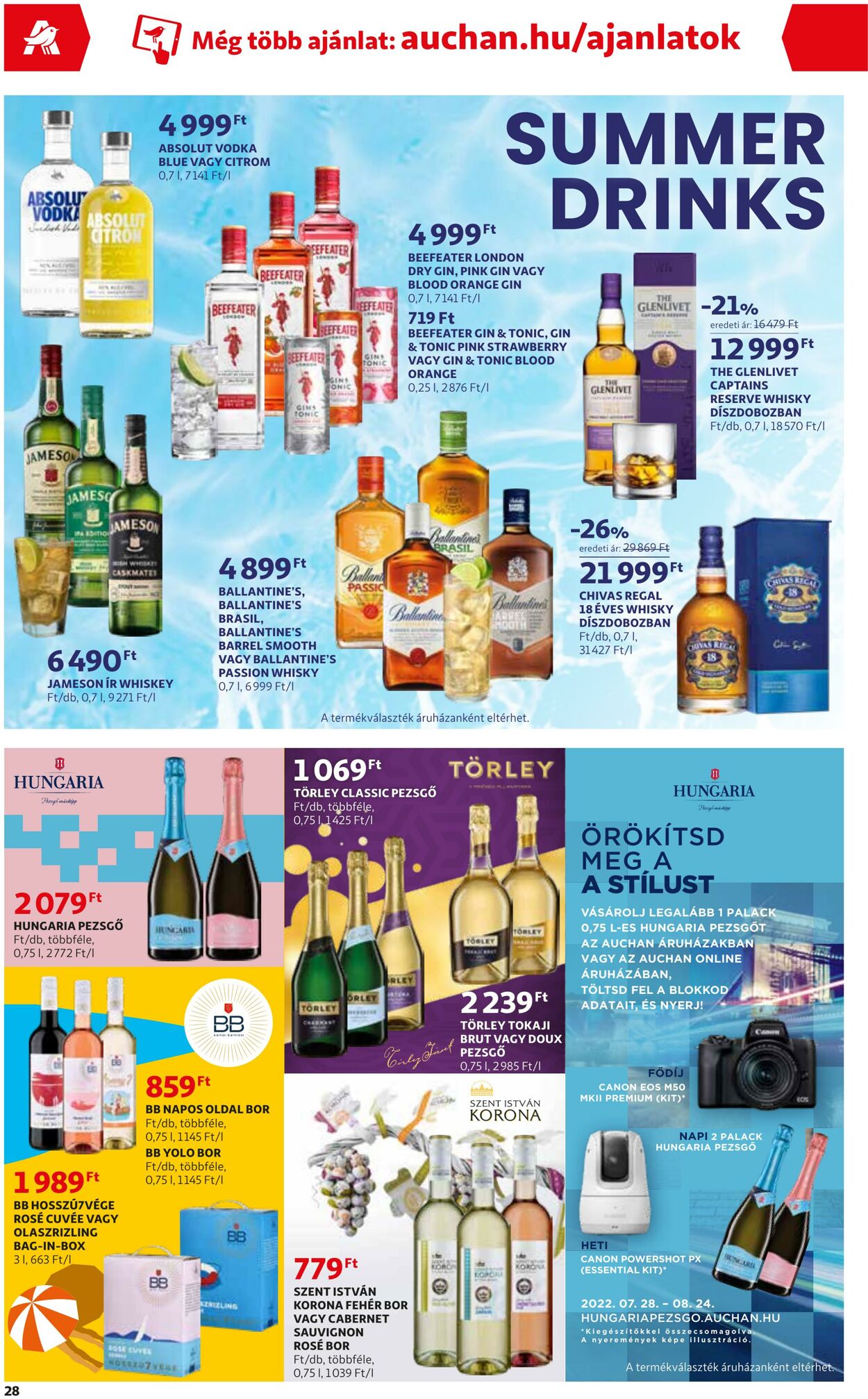 Flyer Auchan 28.07.2022 - 03.08.2022