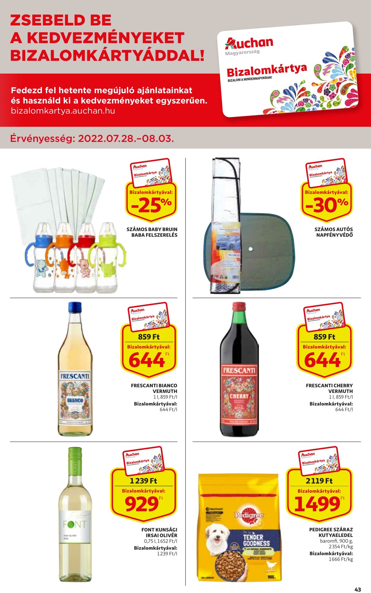Flyer Auchan 28.07.2022 - 03.08.2022