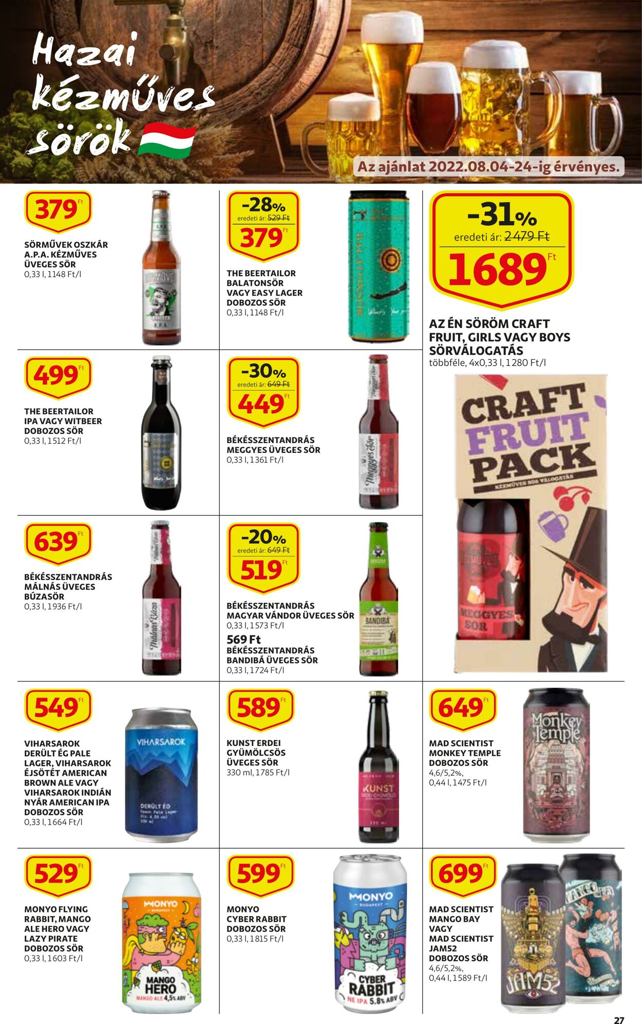 Flyer Auchan 04.08.2022 - 10.08.2022