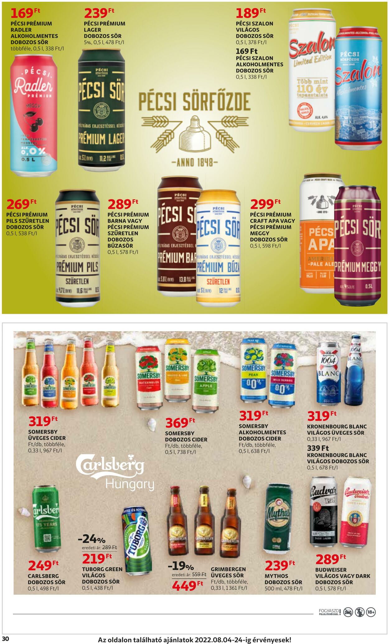 Flyer Auchan 04.08.2022 - 10.08.2022