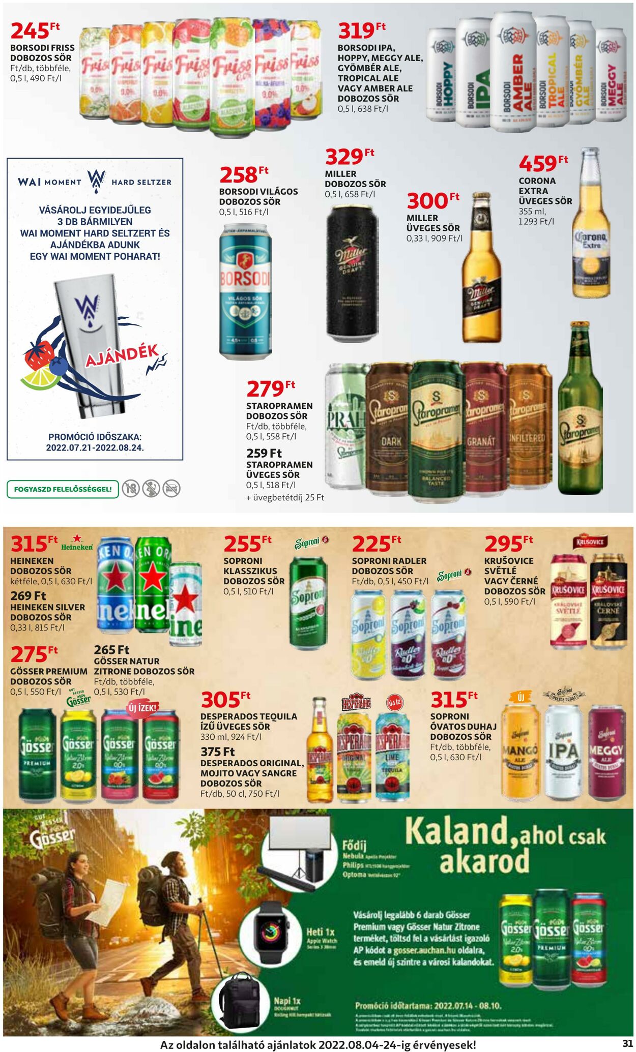 Flyer Auchan 04.08.2022 - 10.08.2022