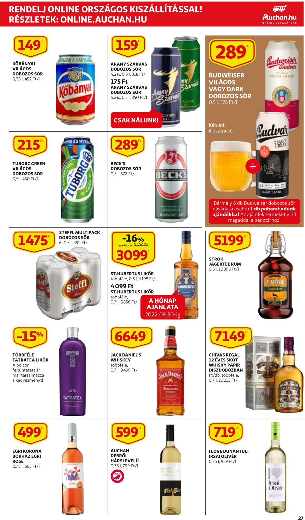 Flyer Auchan 01.09.2022 - 07.09.2022