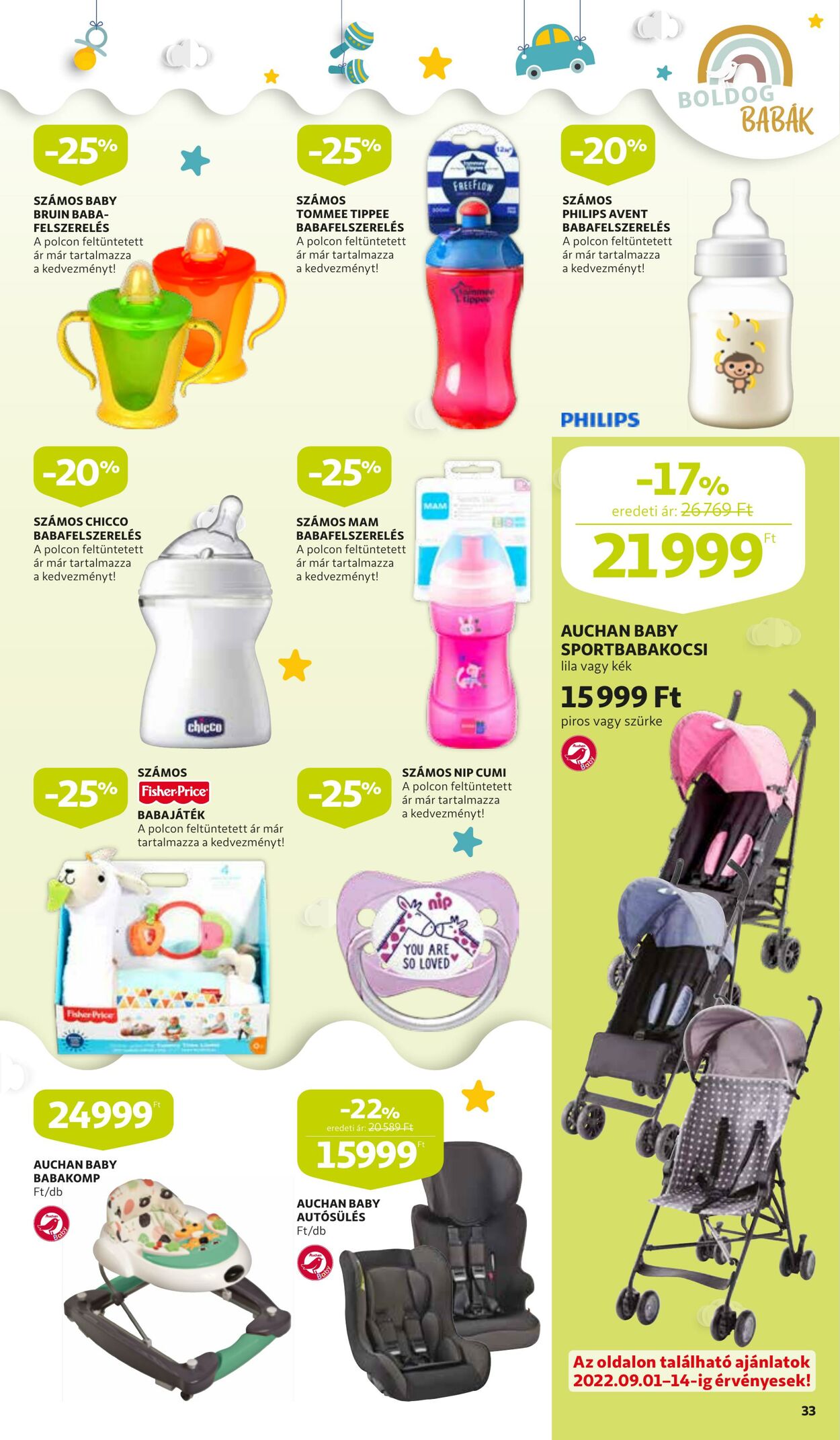 Flyer Auchan 01.09.2022 - 07.09.2022