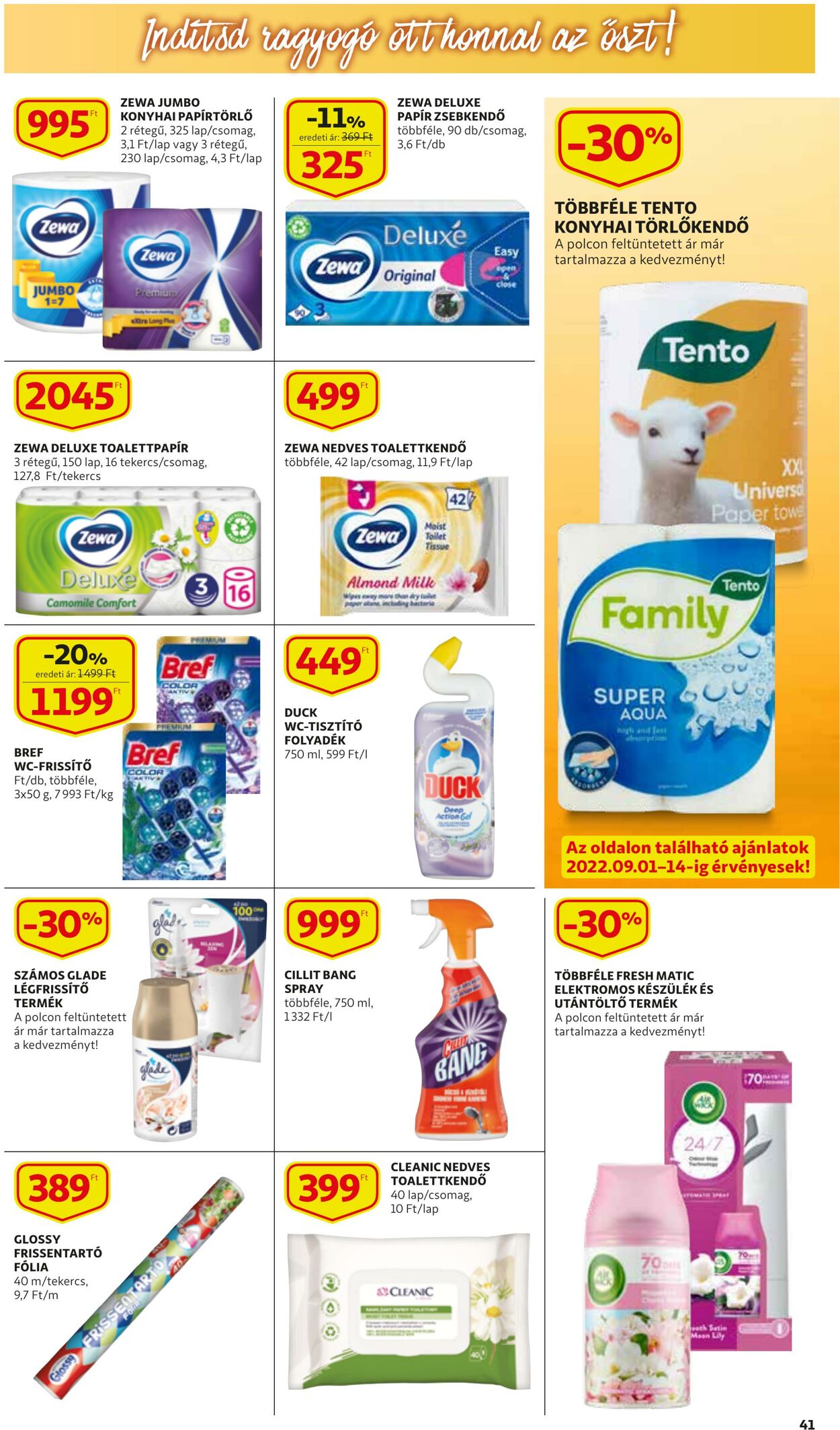 Flyer Auchan 01.09.2022 - 07.09.2022