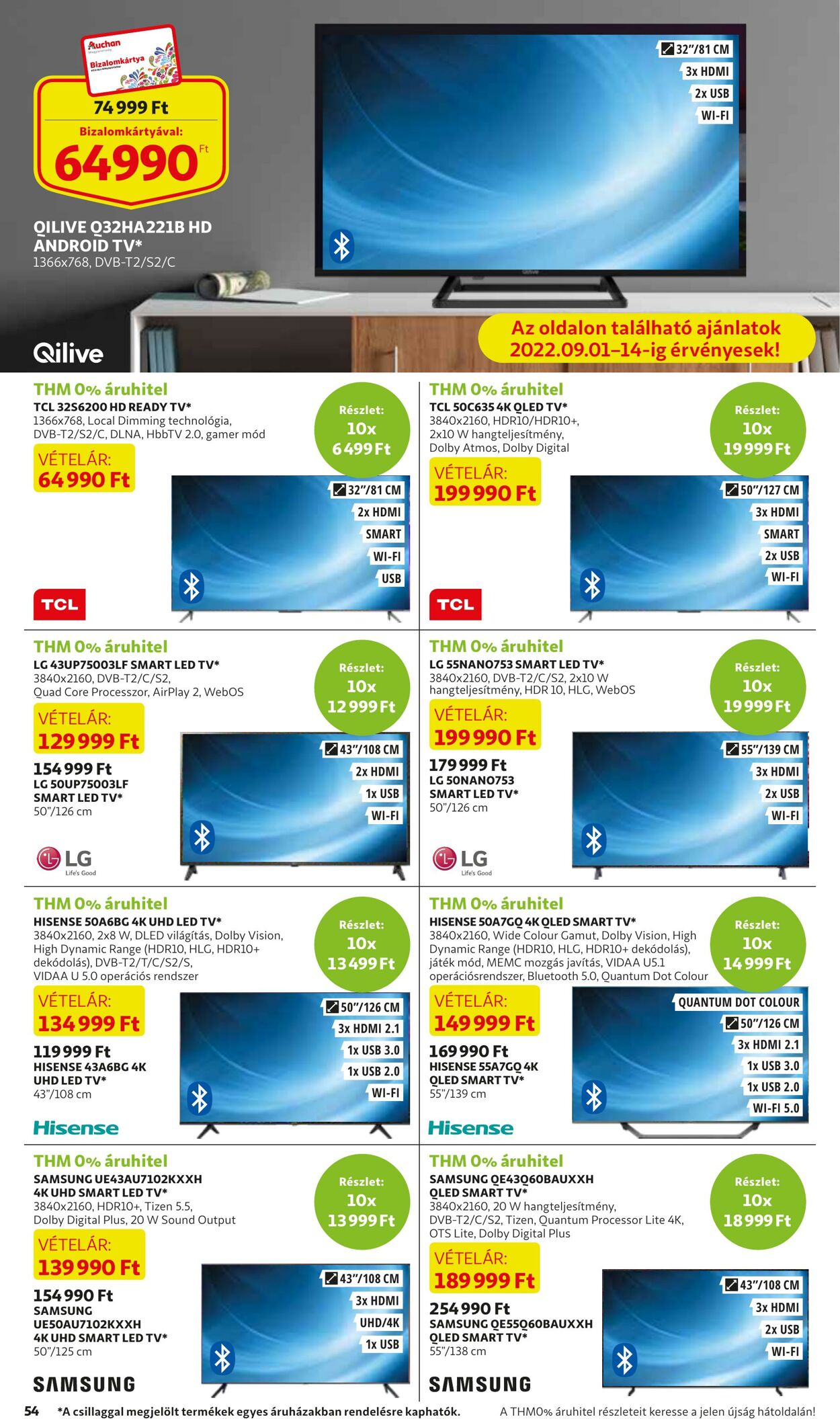 Flyer Auchan 01.09.2022 - 07.09.2022