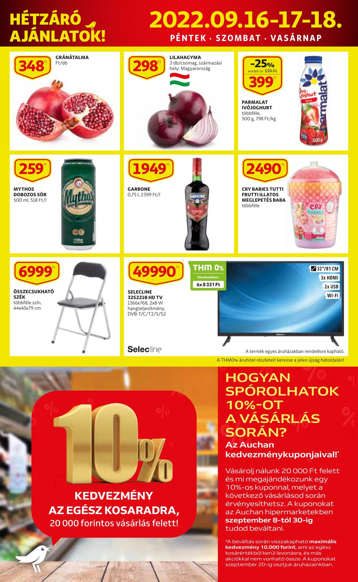 Flyer Auchan 15.09.2022 - 21.09.2022