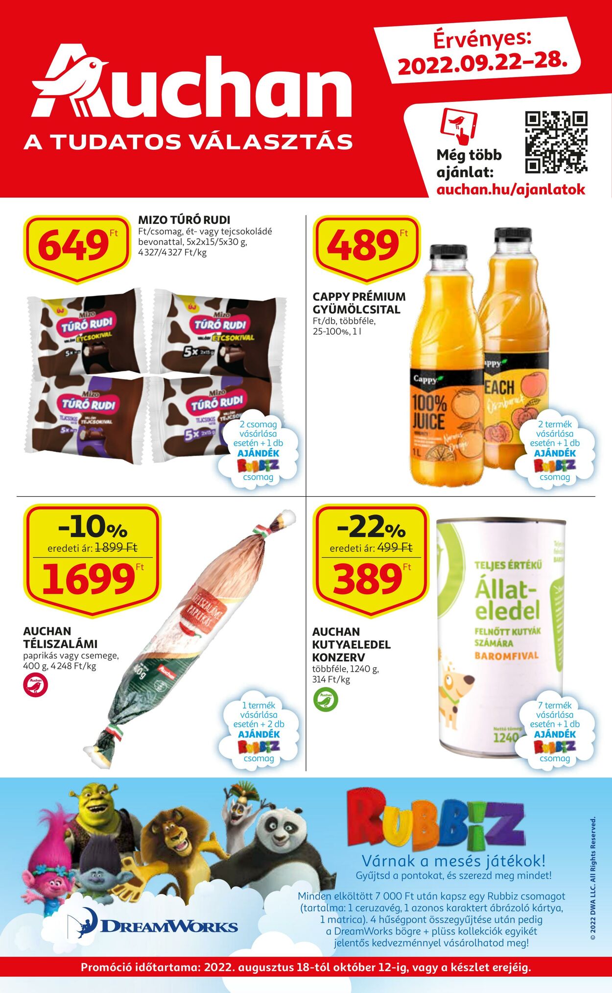 Flyer Auchan 22.09.2022 - 28.09.2022