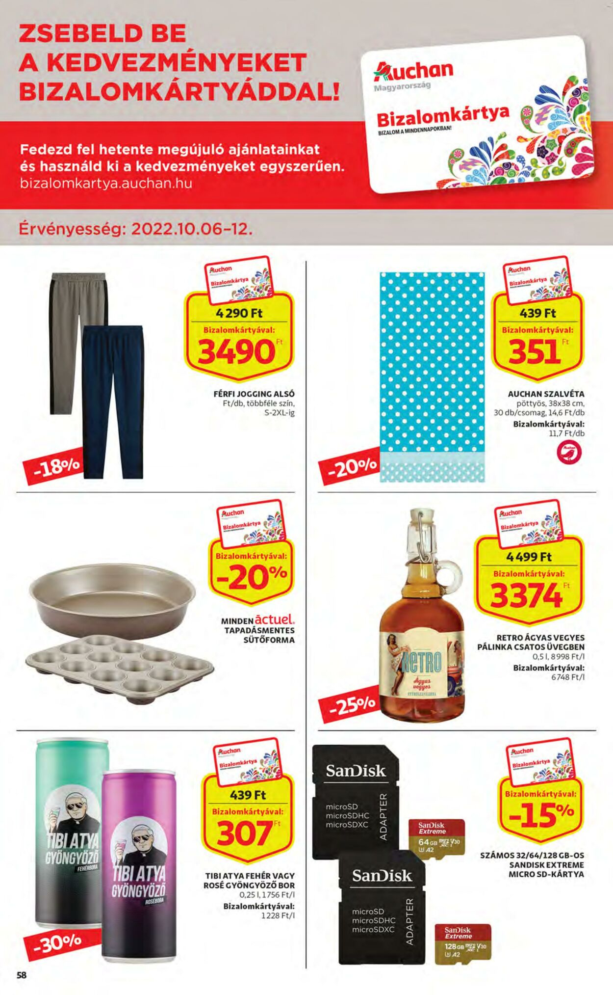 Flyer Auchan 06.10.2022 - 12.10.2022