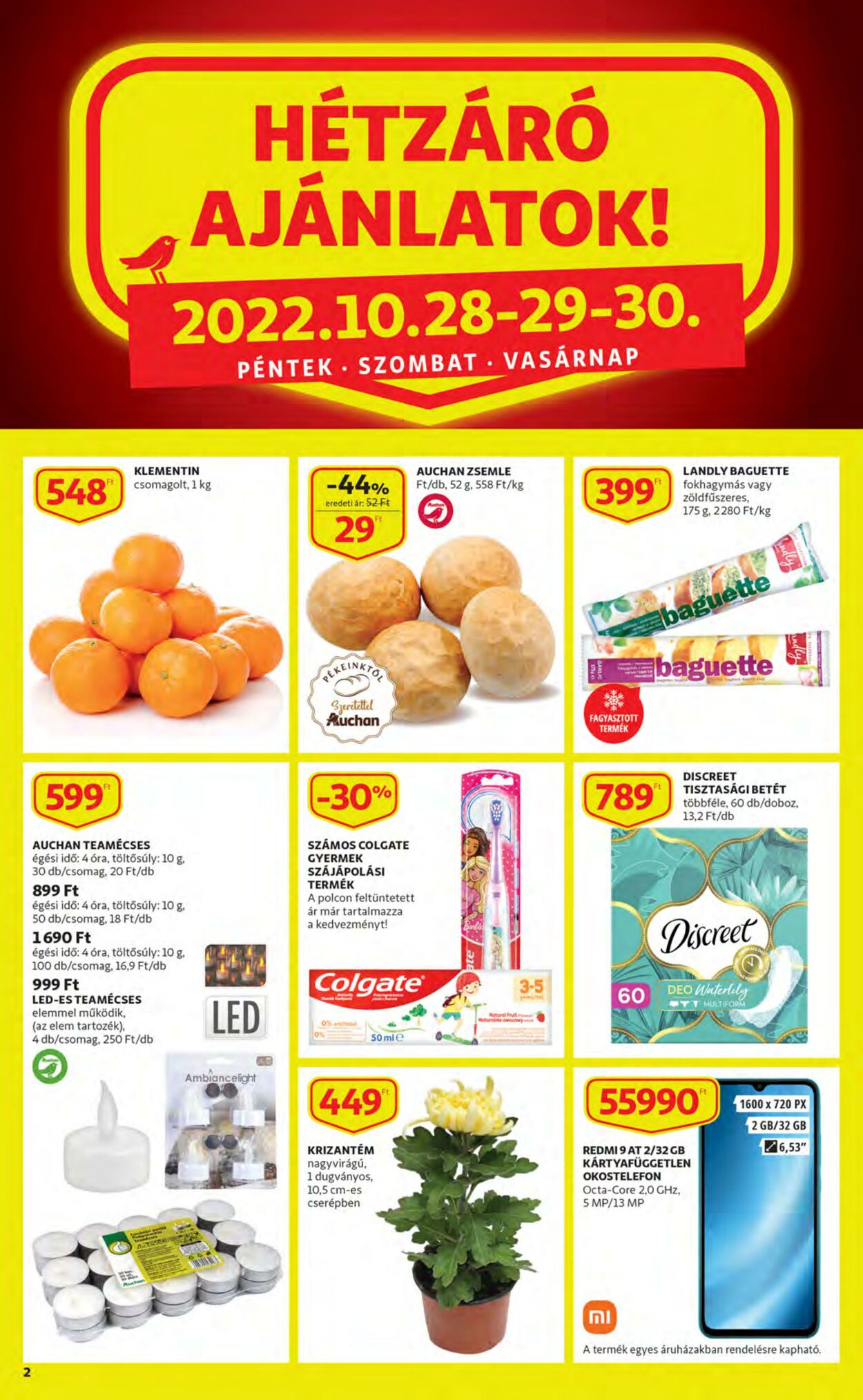 Flyer Auchan 27.10.2022 - 02.11.2022