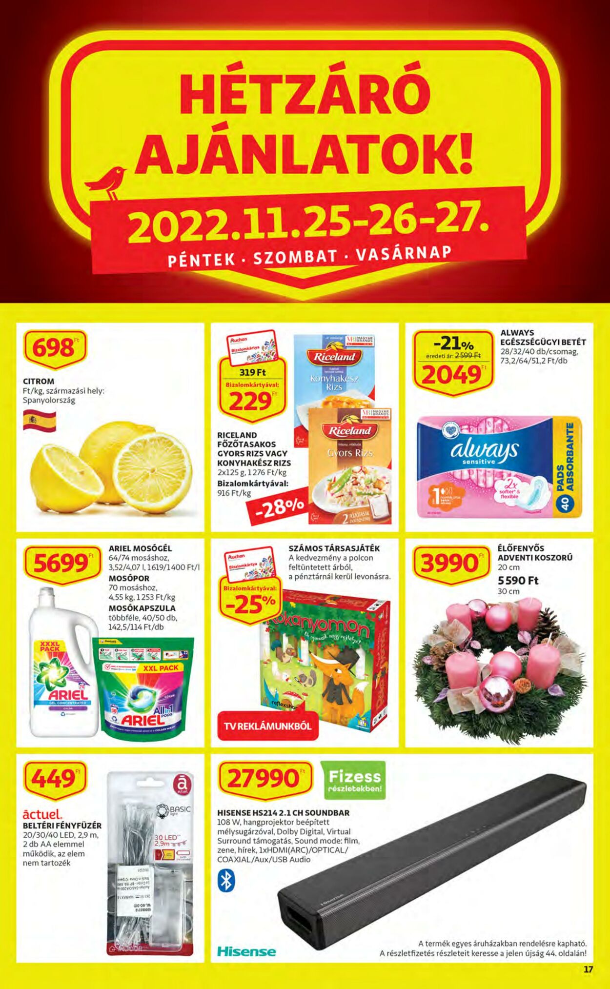 Flyer Auchan 24.11.2022 - 30.11.2022