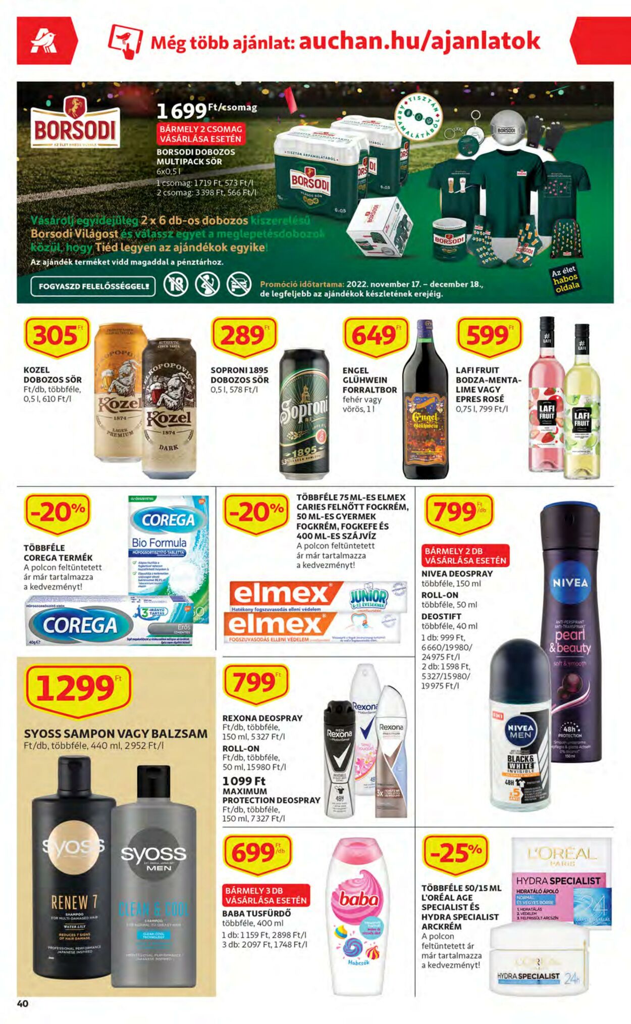 Flyer Auchan 24.11.2022 - 30.11.2022