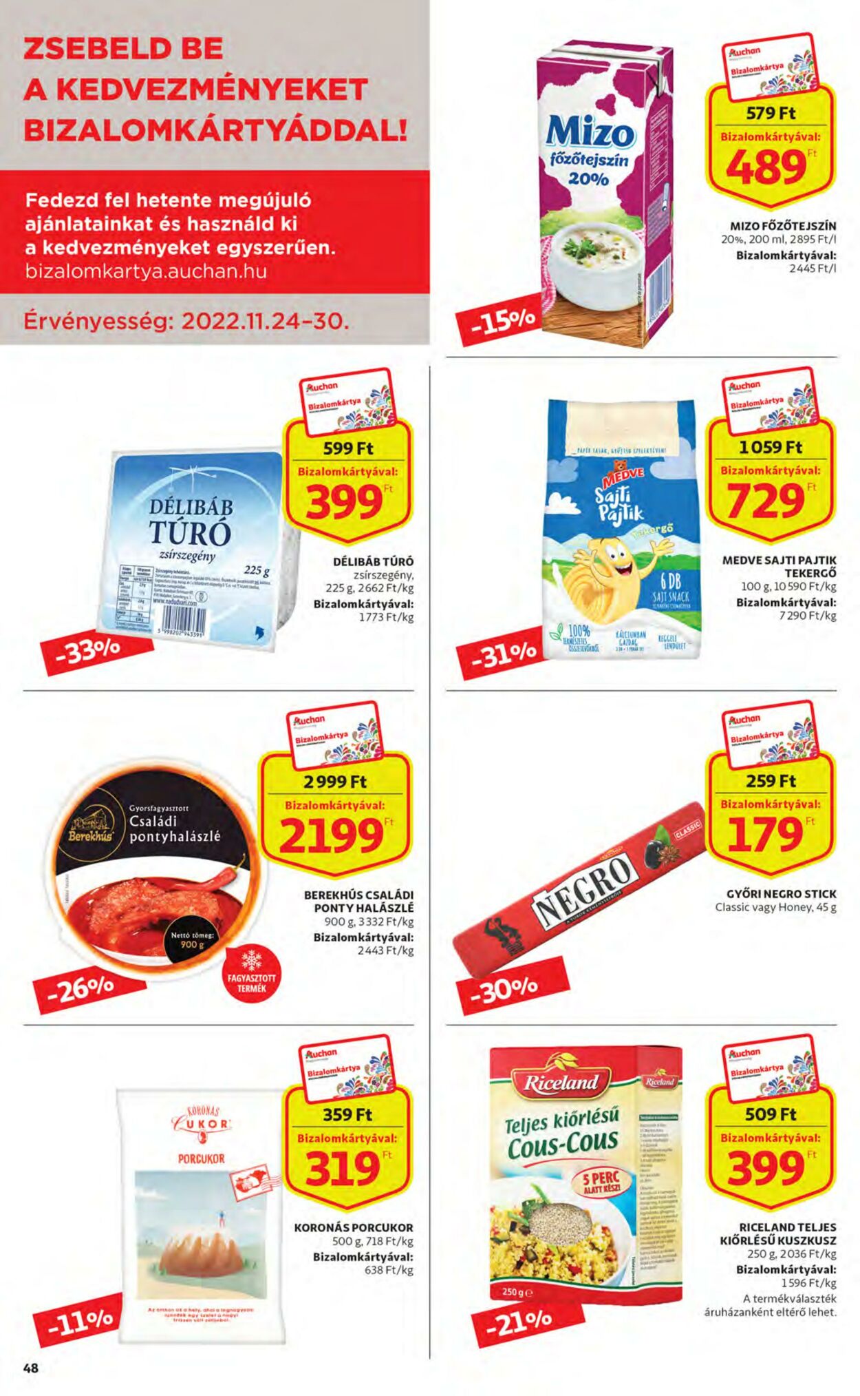 Flyer Auchan 24.11.2022 - 30.11.2022