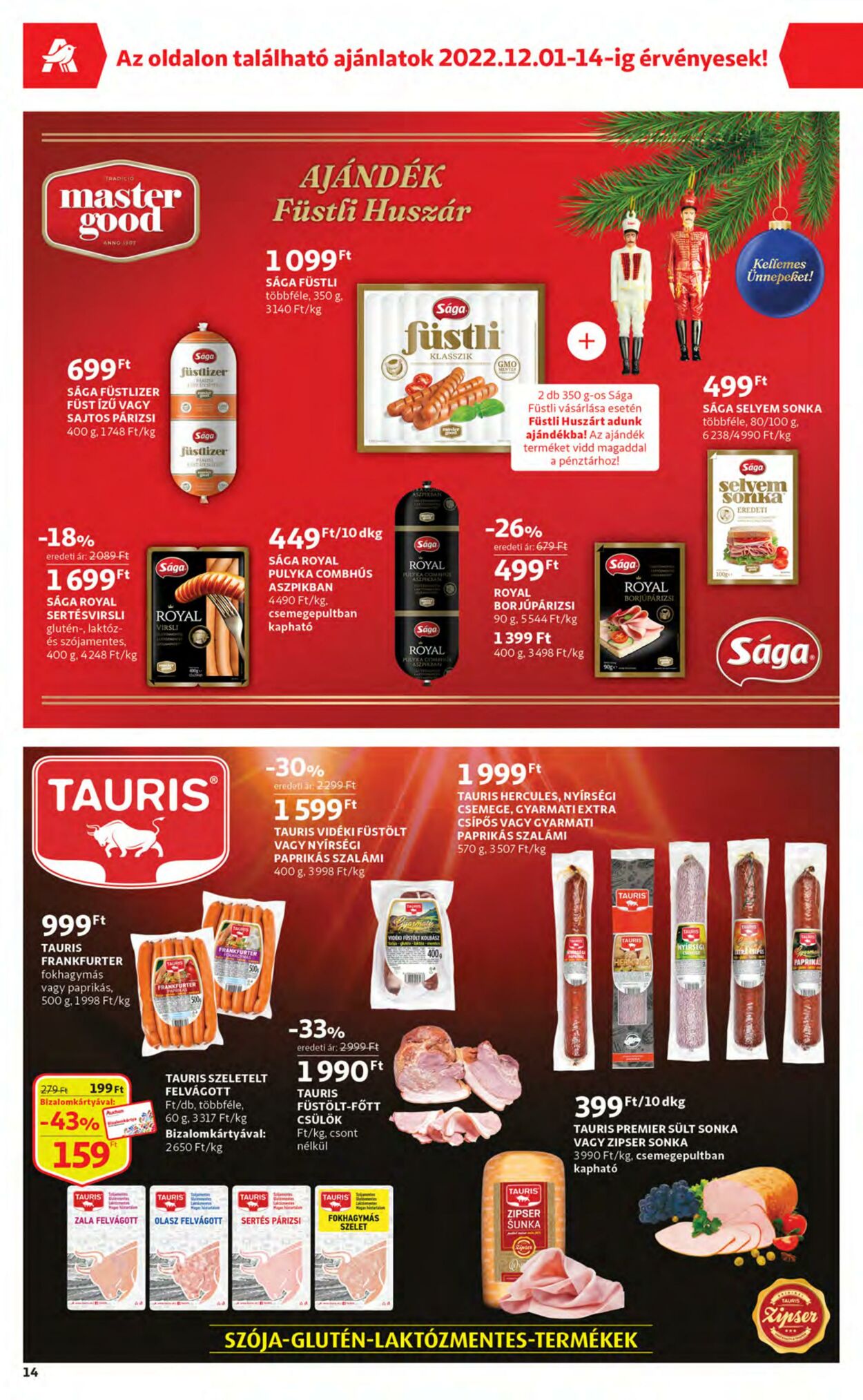 Flyer Auchan 01.12.2022 - 07.12.2022